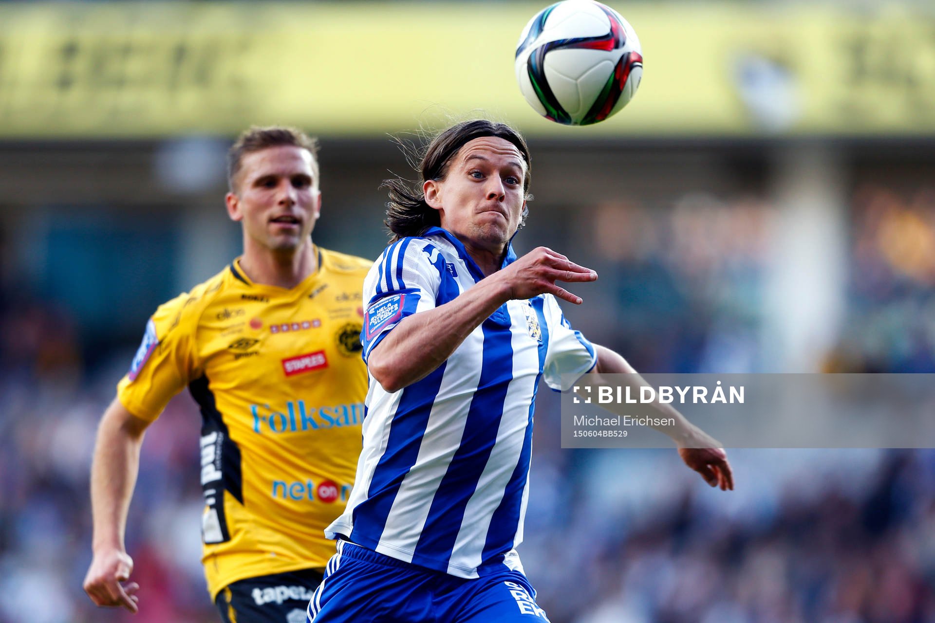 Elfsborgs Anders Svensson och IFK Göteborgs Lasse Vibe