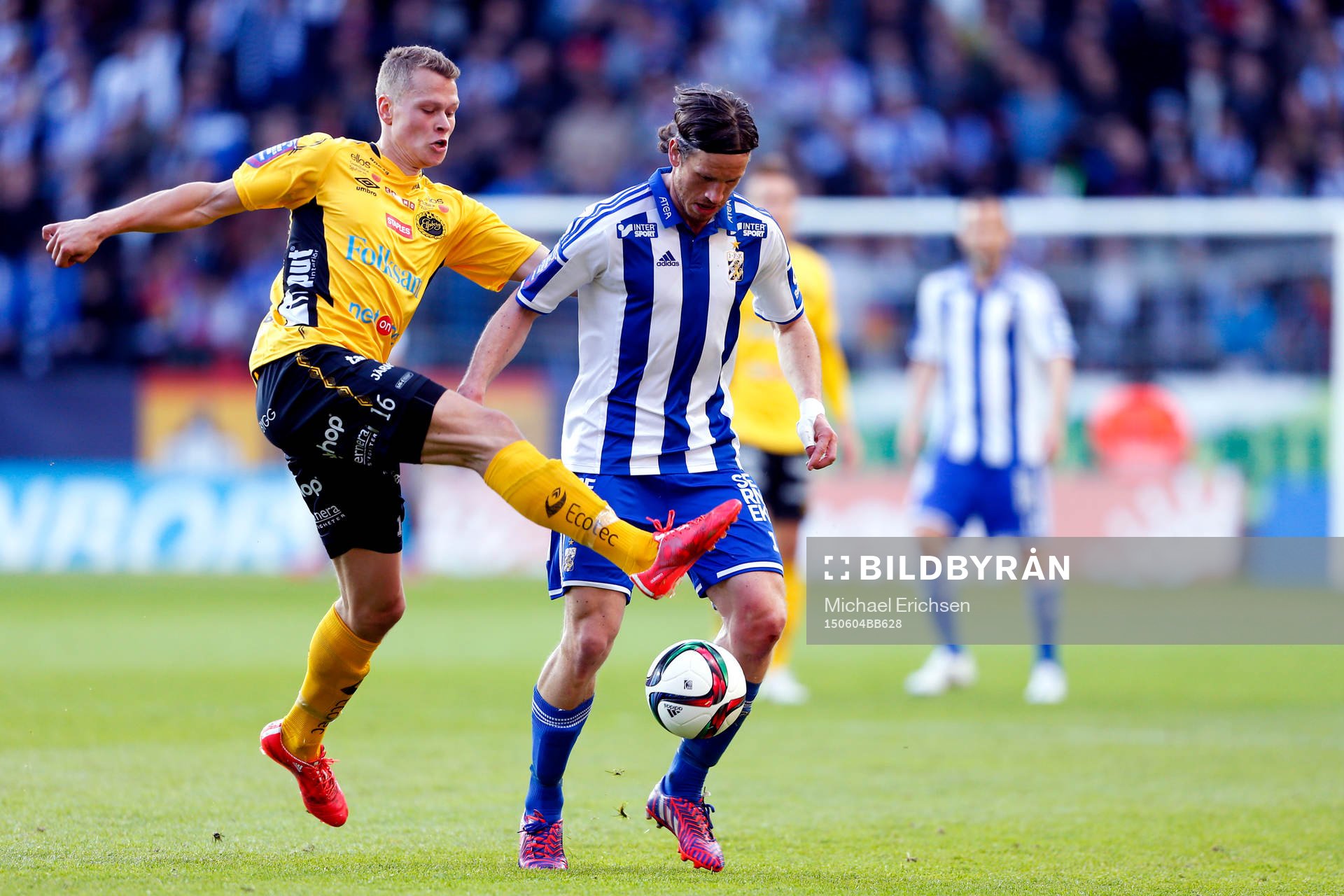 Elfsborgs Viktor Claesson och IFK Göteborgs Gustav Svensson
