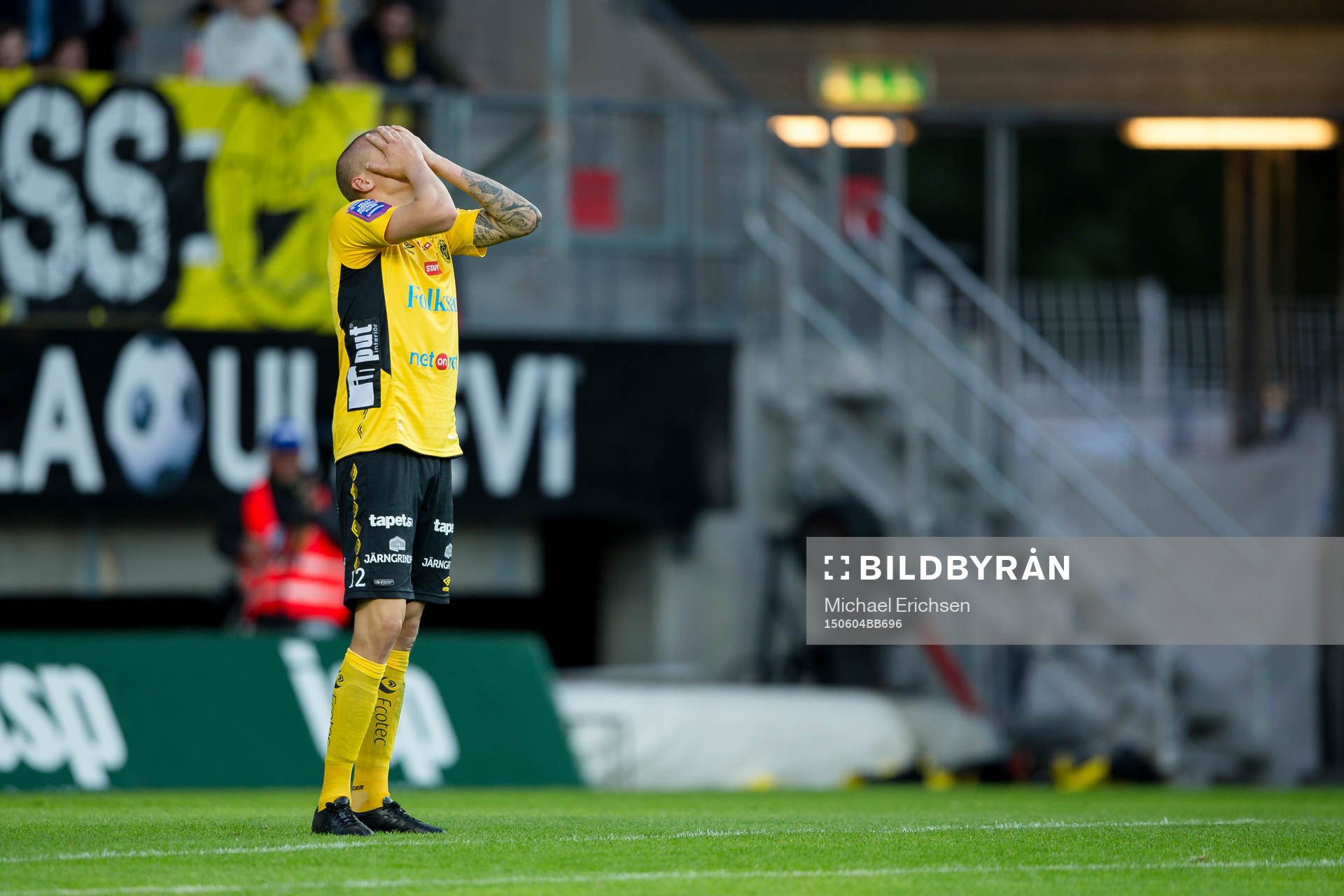 Elfsborgs Sebastian Holmén deppar