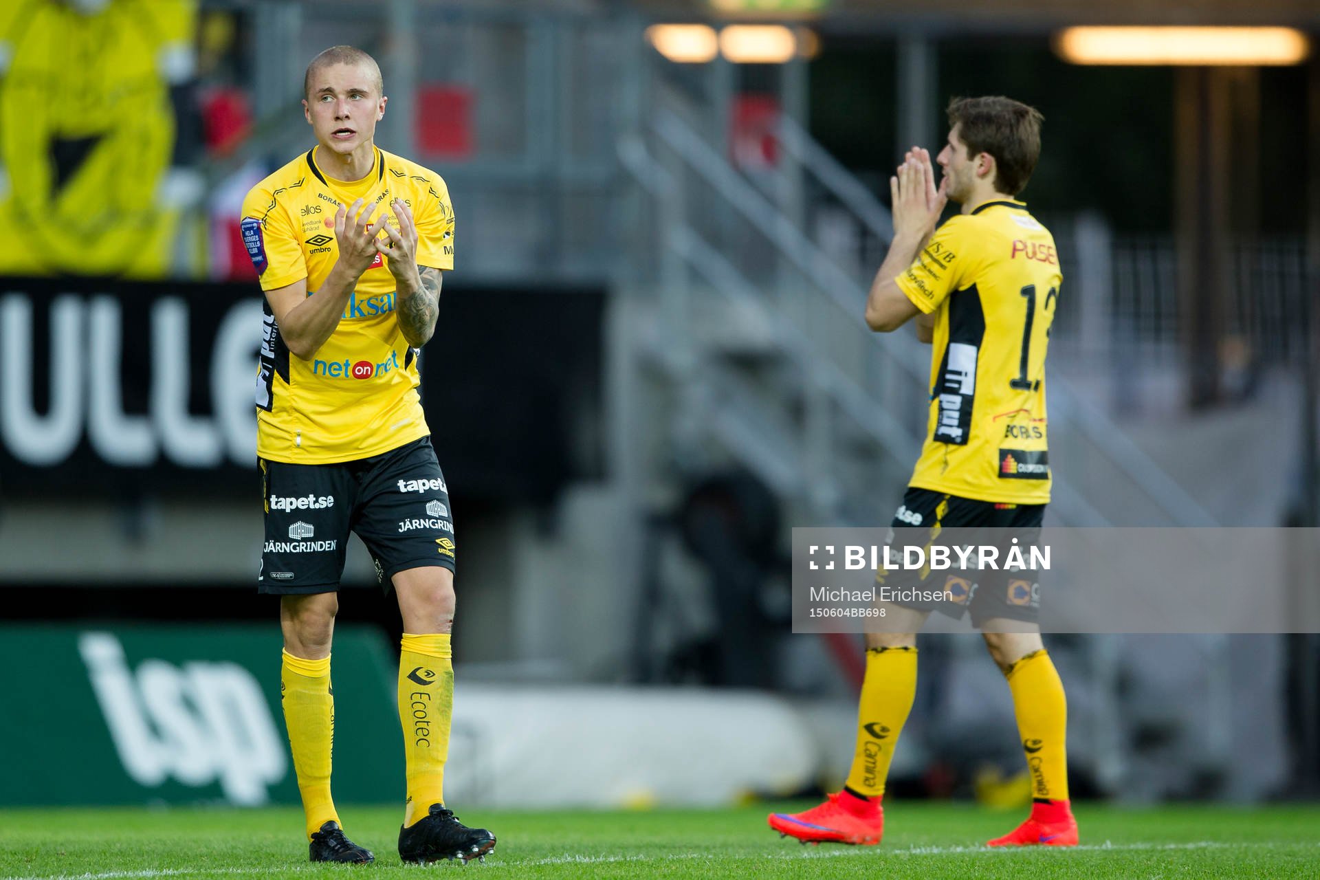 Elfsborgs Sebastian Holmén deppar
