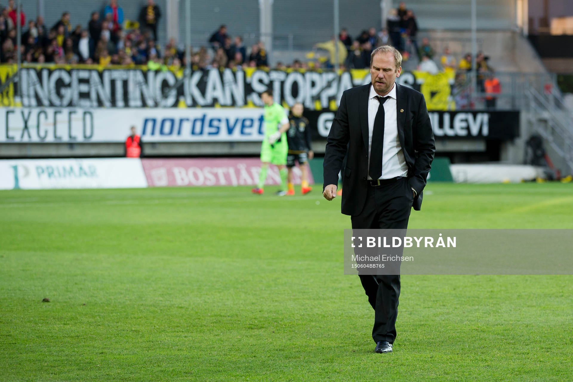 Elfsborgs manager Magnus Haglund deppar