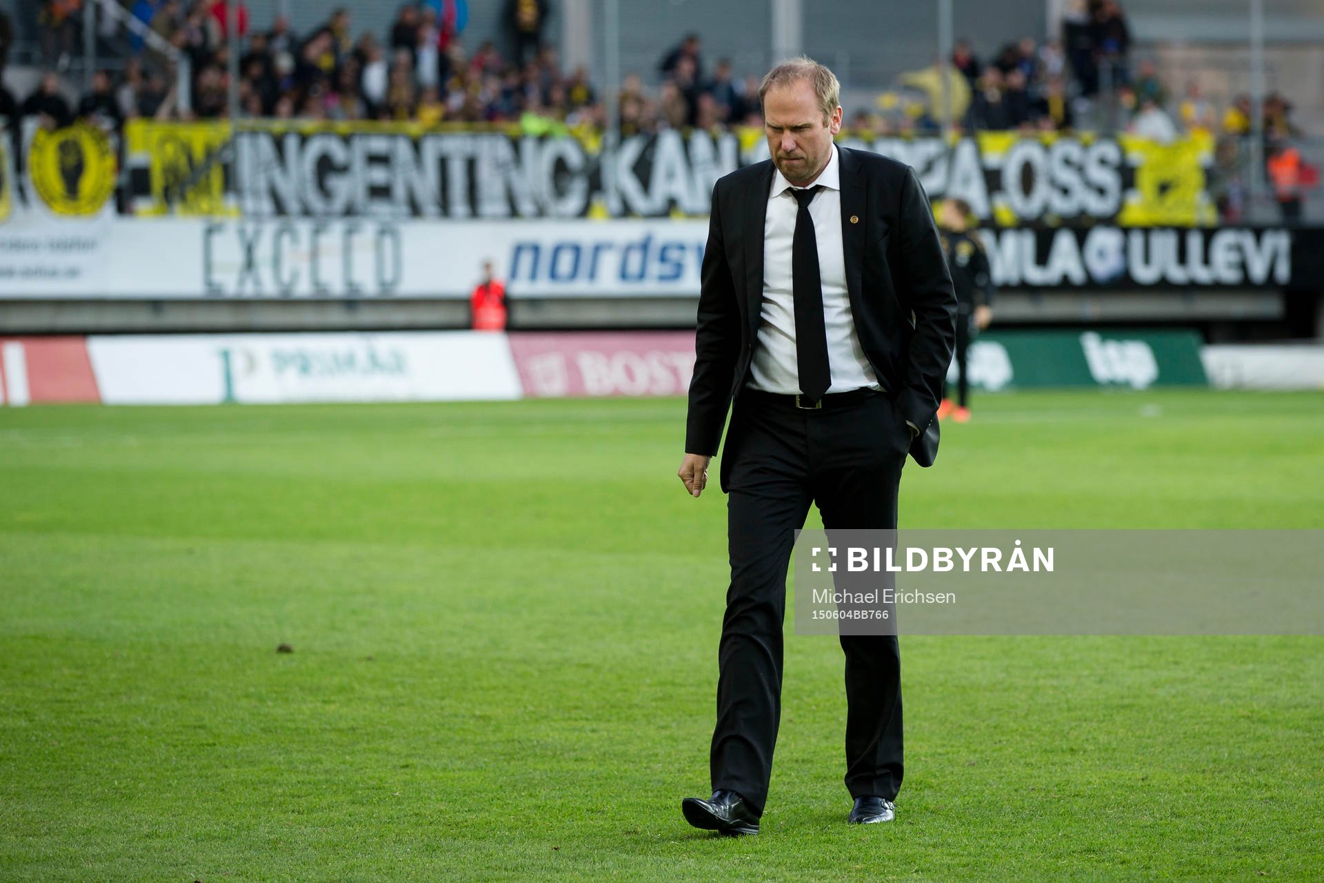 Elfsborgs manager Magnus Haglund deppar