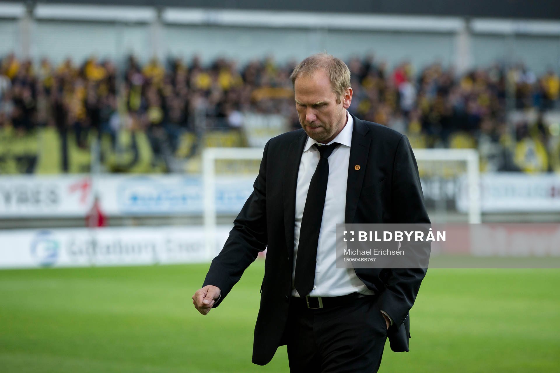 Elfsborgs manager Magnus Haglund deppar