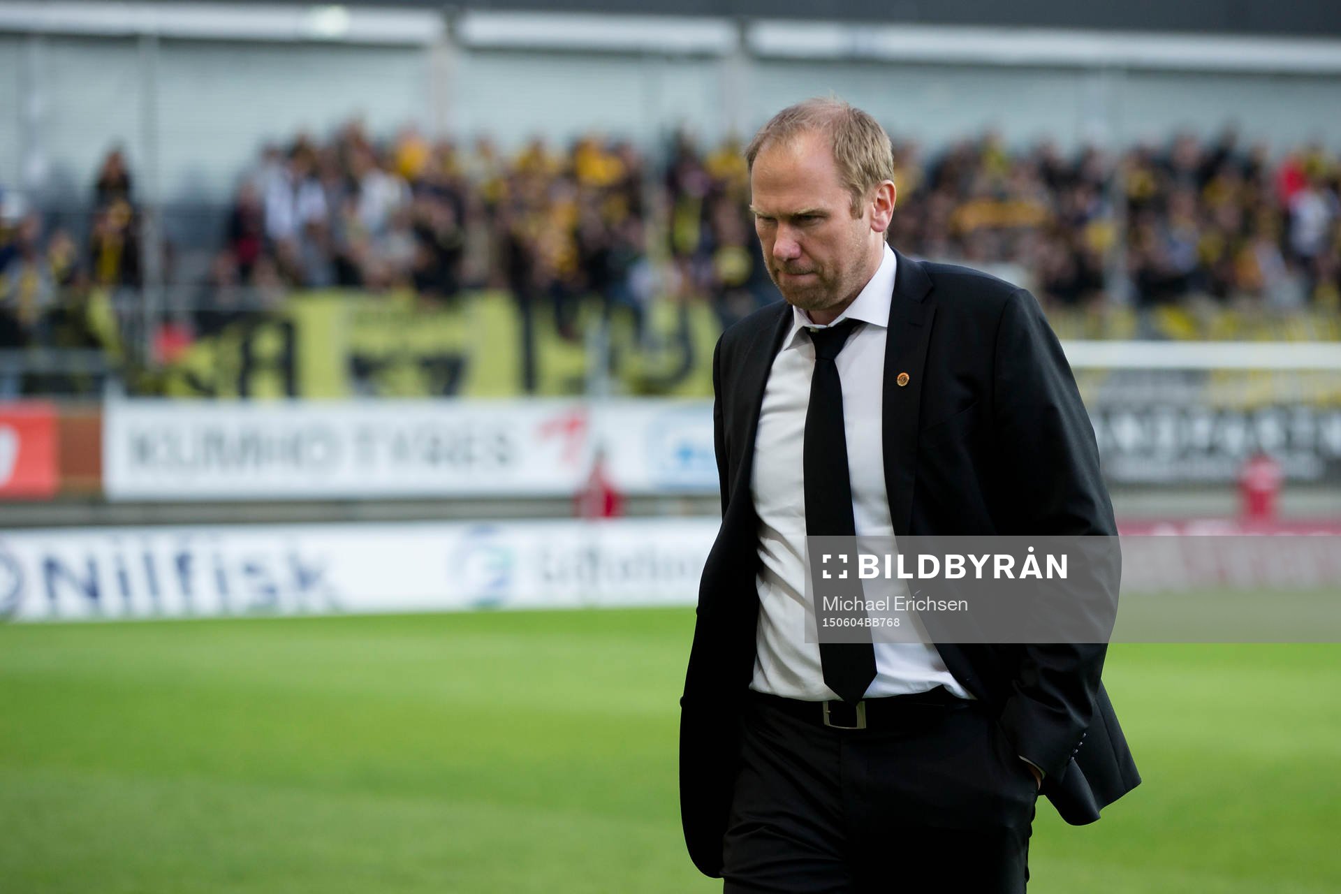 Elfsborgs manager Magnus Haglund deppar