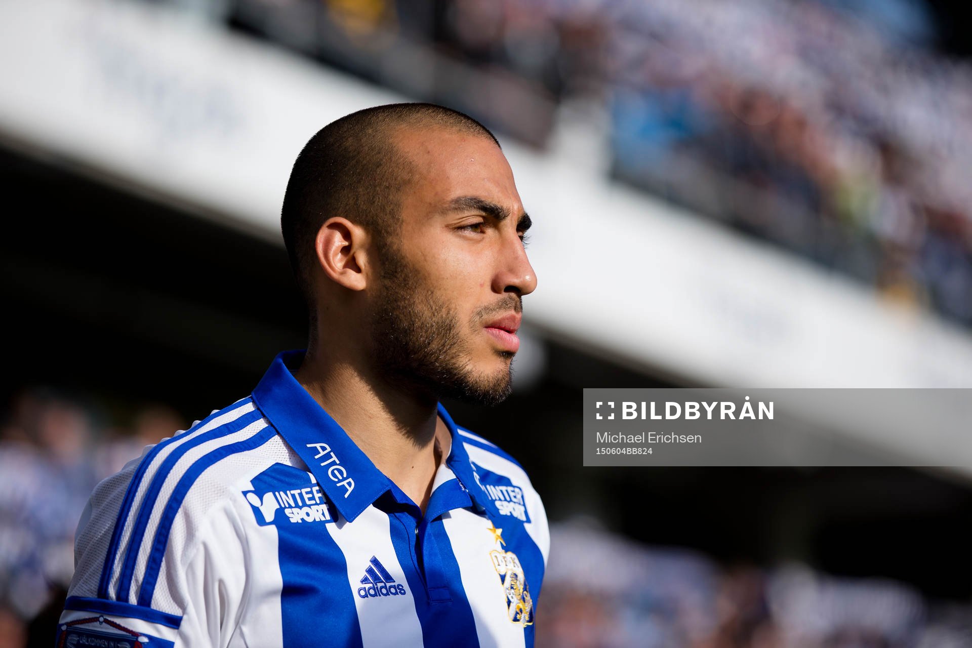 IFK Göteborgs Haitam Aleesami på väg in till