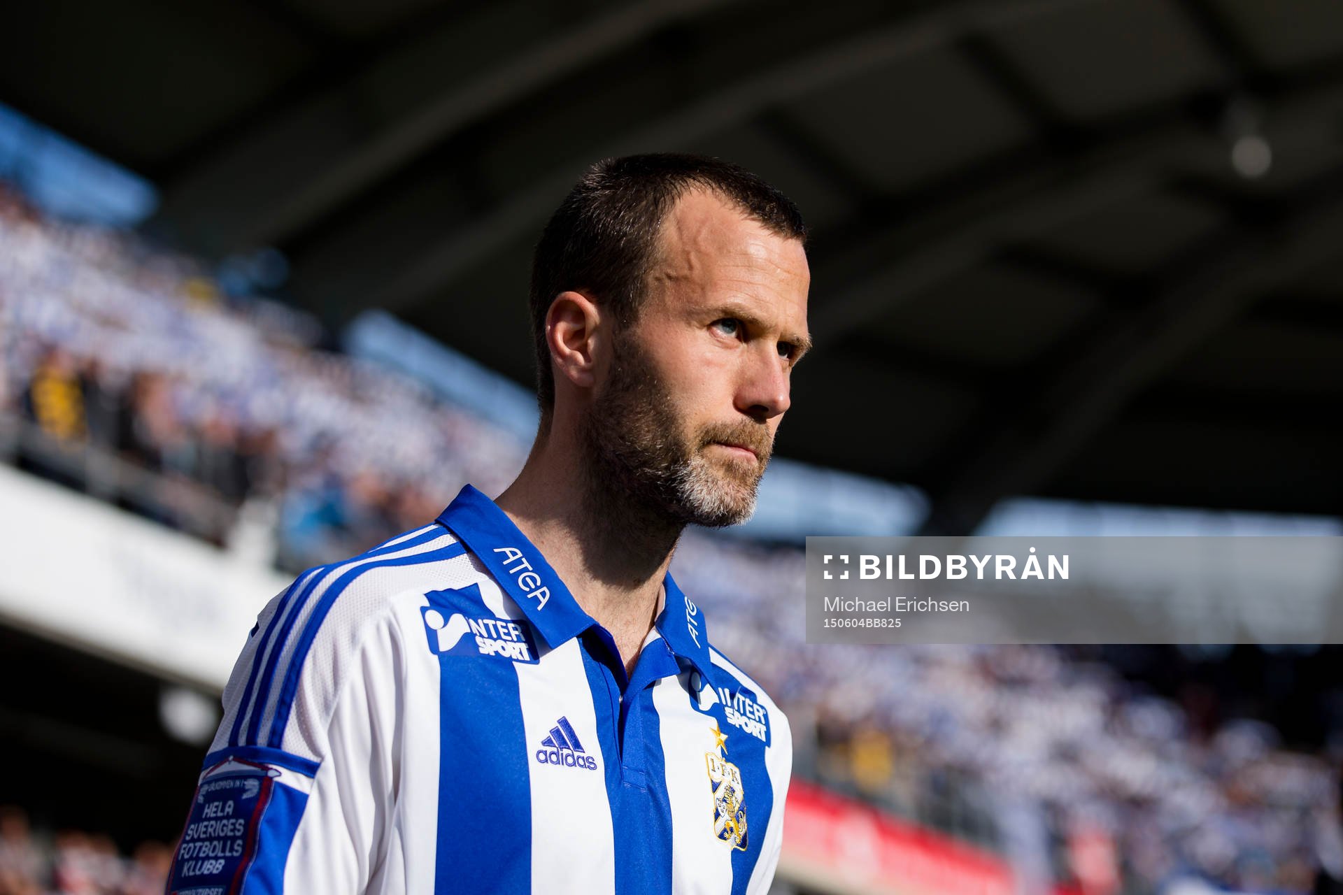IFK Göteborgs Hjalmar Jonsson på väg in till