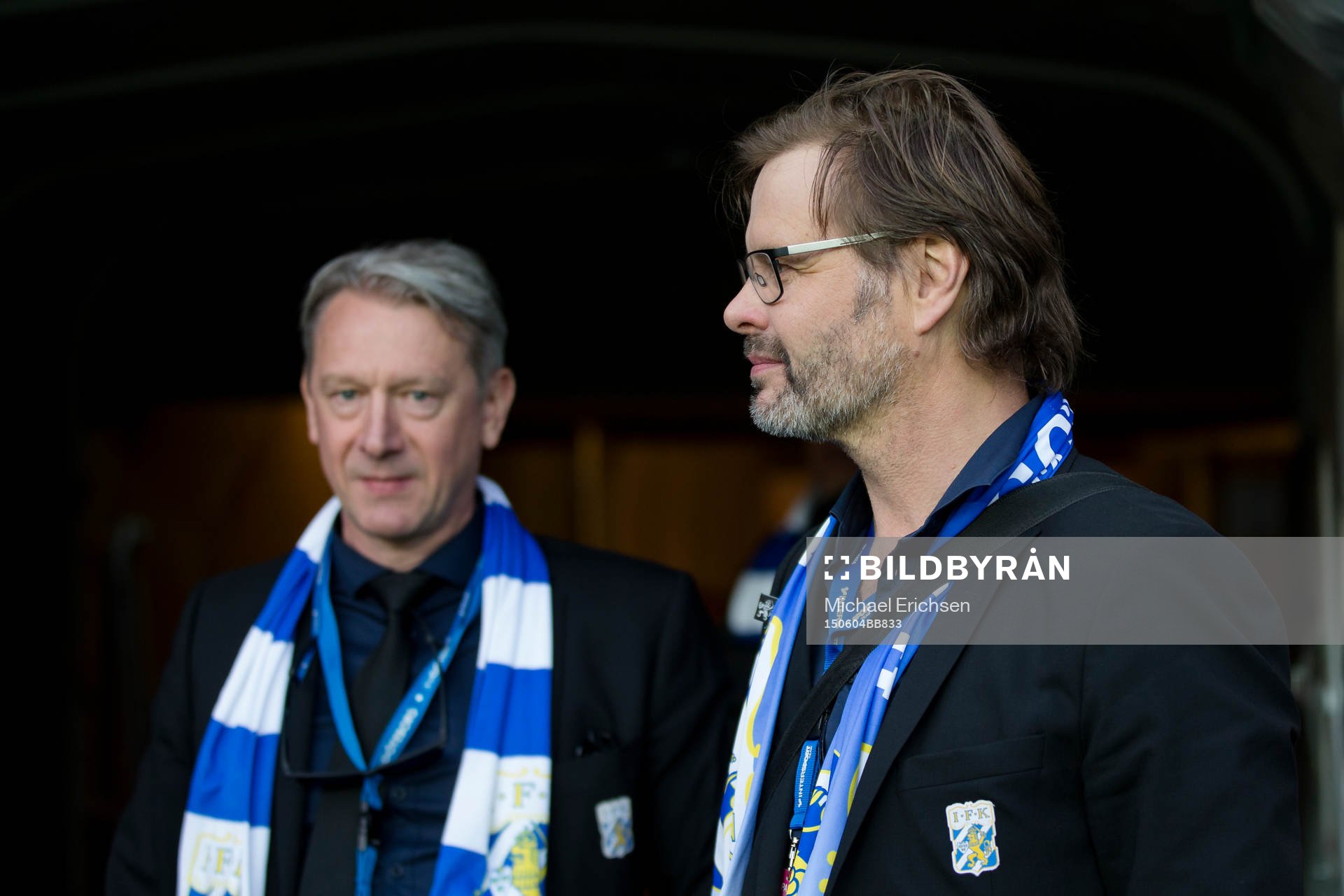 IFK Göteborgs ordförande Karl Jartun och bakom