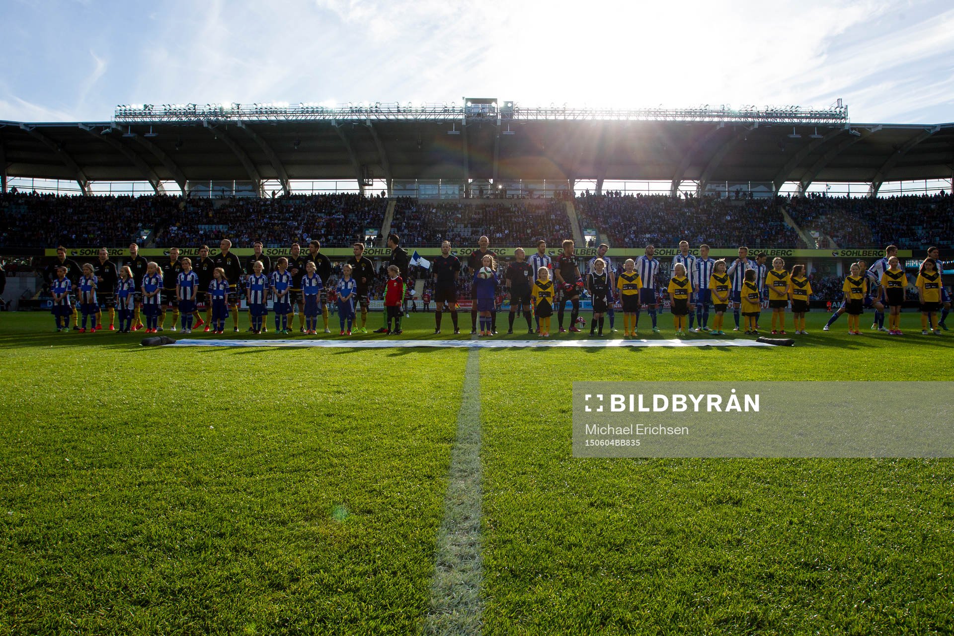 Elfsborg och IFK Göteborg på line up innan