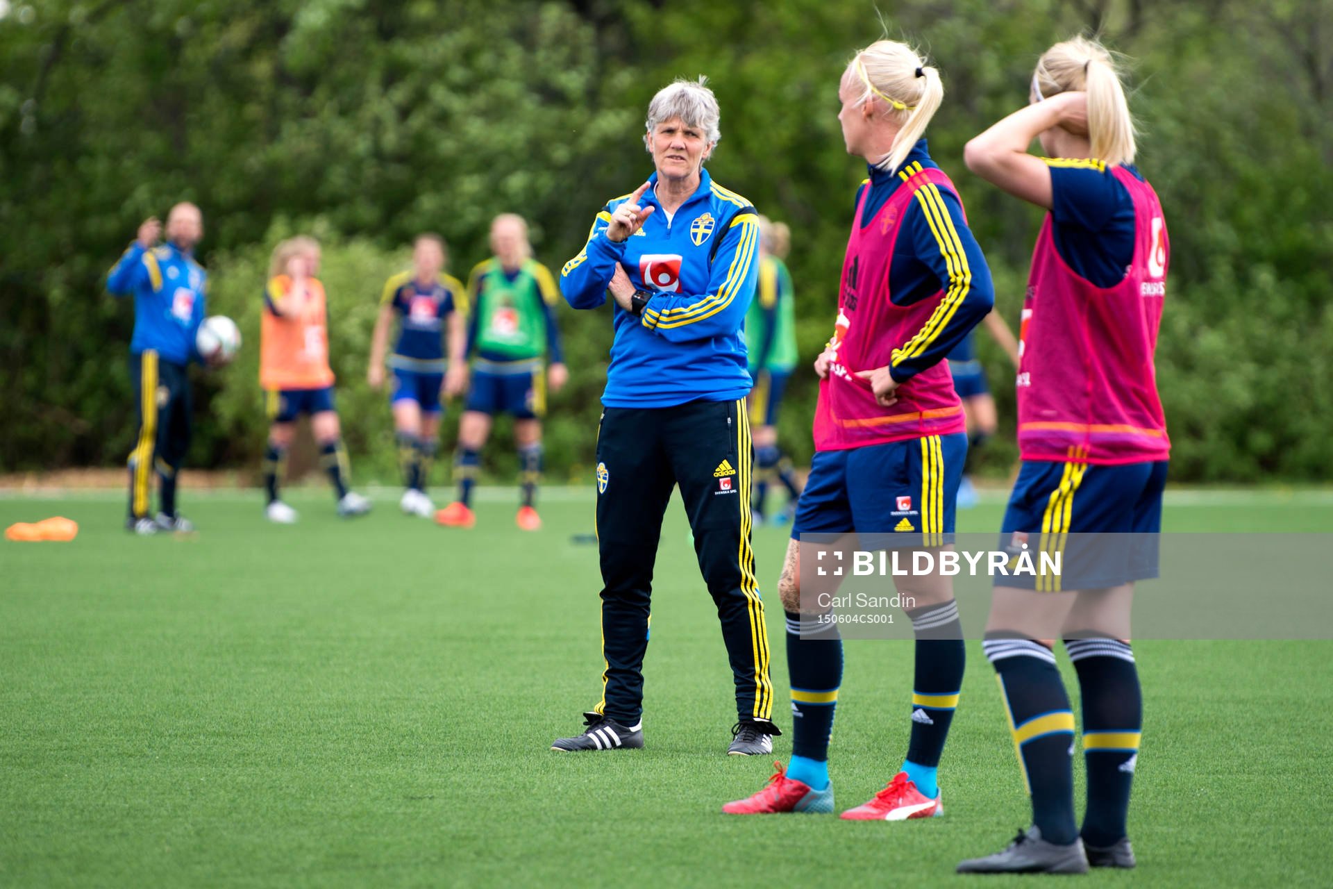 Sveriges förbundskapten Pia Sundhage