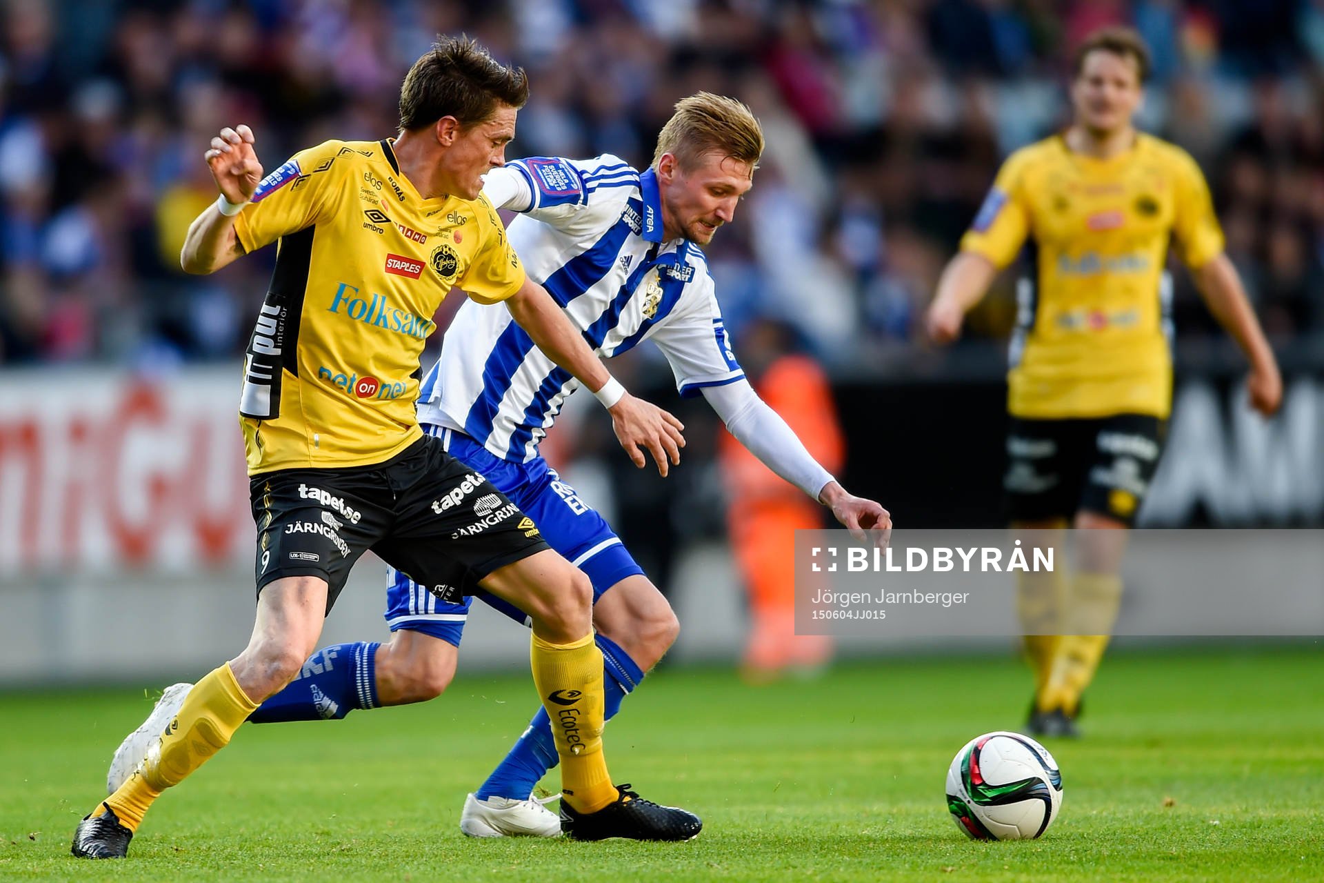 Elfsborgs Lasse Nilsson och IFK Göteborgs Sebastian