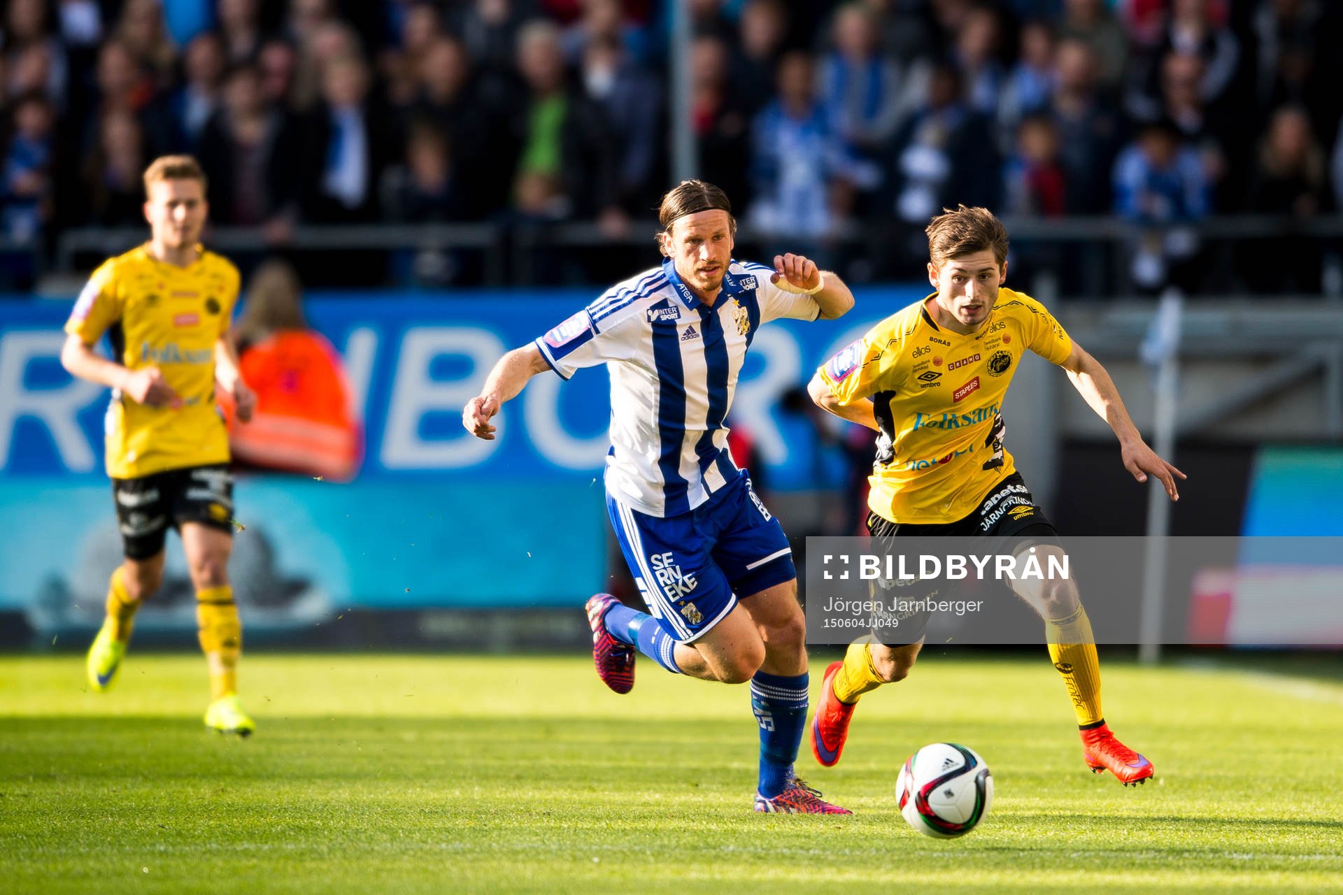Elfsborgs Arber Zeneli och IFK Göteborgs Gustav Svensson
