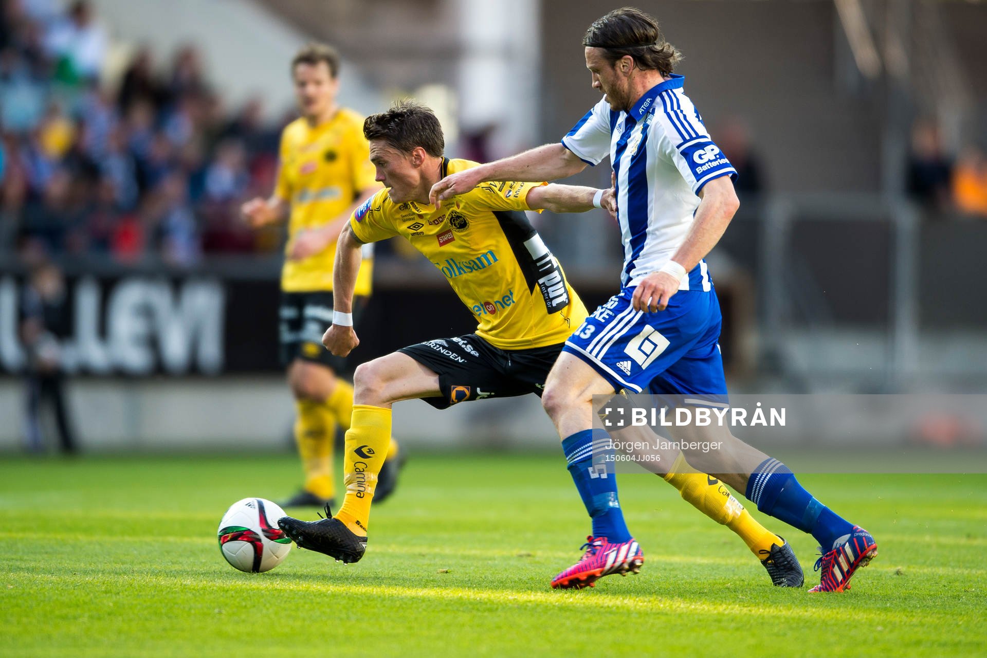Kamp mellan Elfsborgs Lasse Nilsson och IFK Göteborgs
