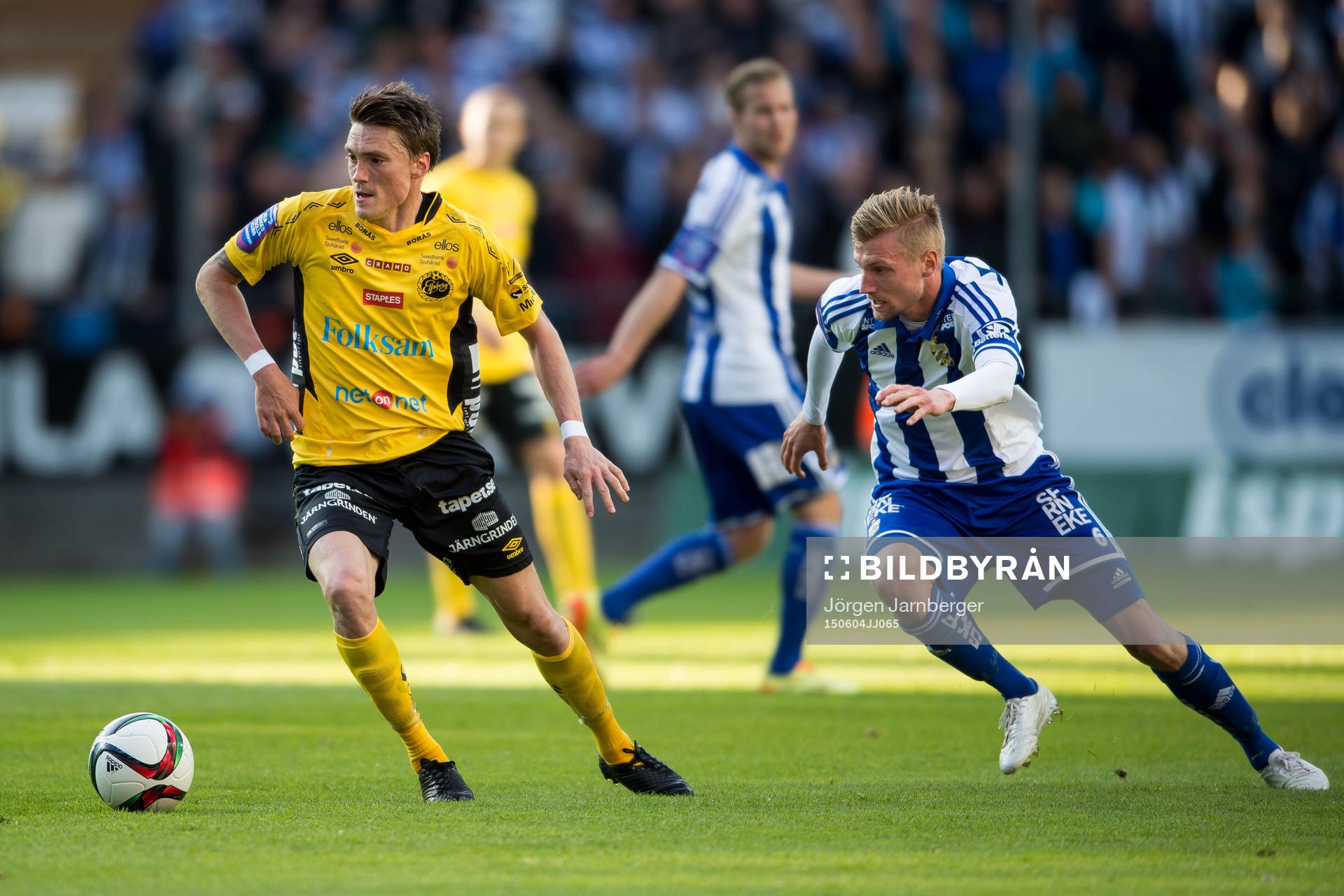 Elfsborgs Lasse Nilsson och IFK Göteborgs Sebastian