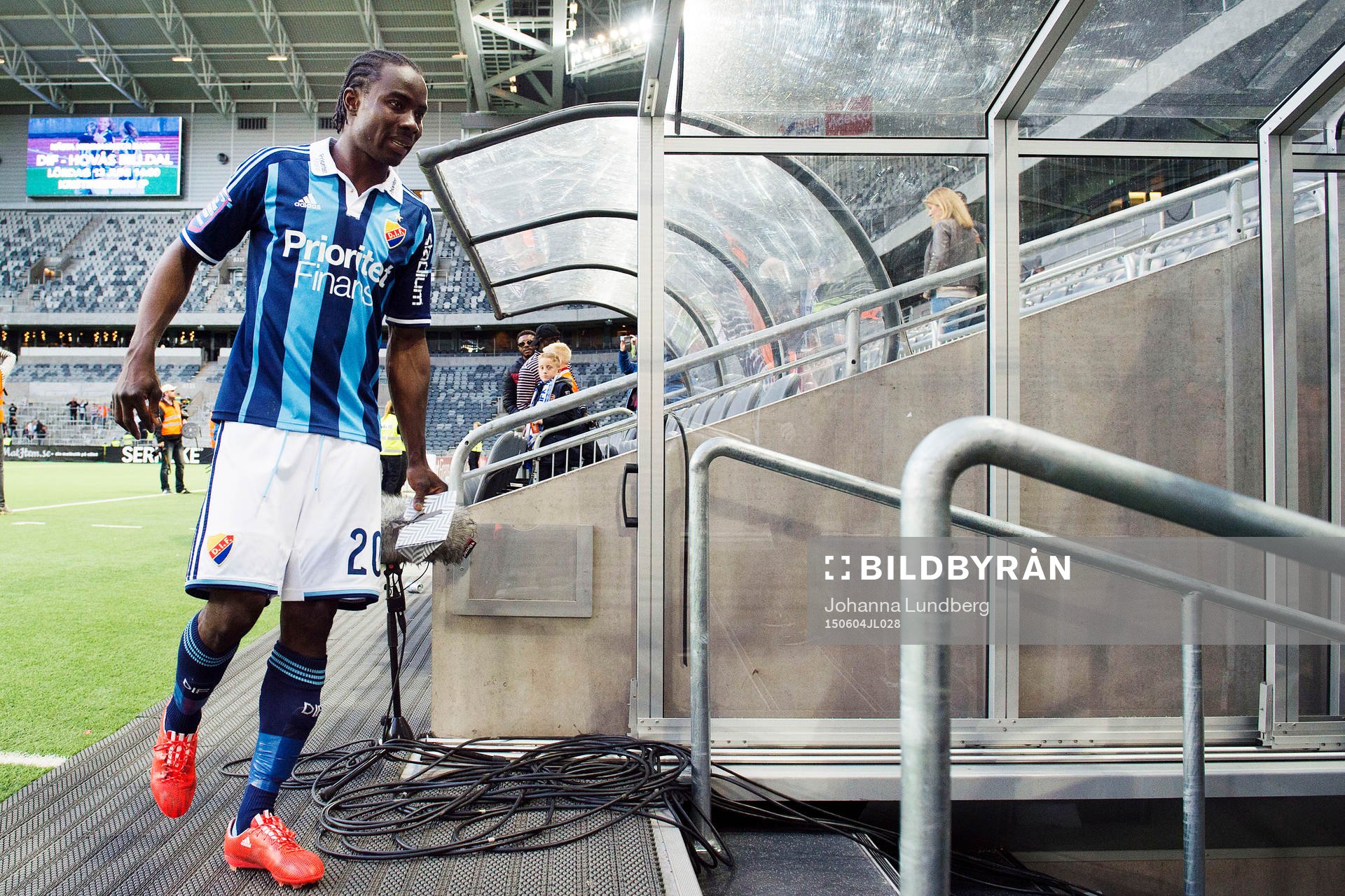 Djurgårdens Sam Johnson