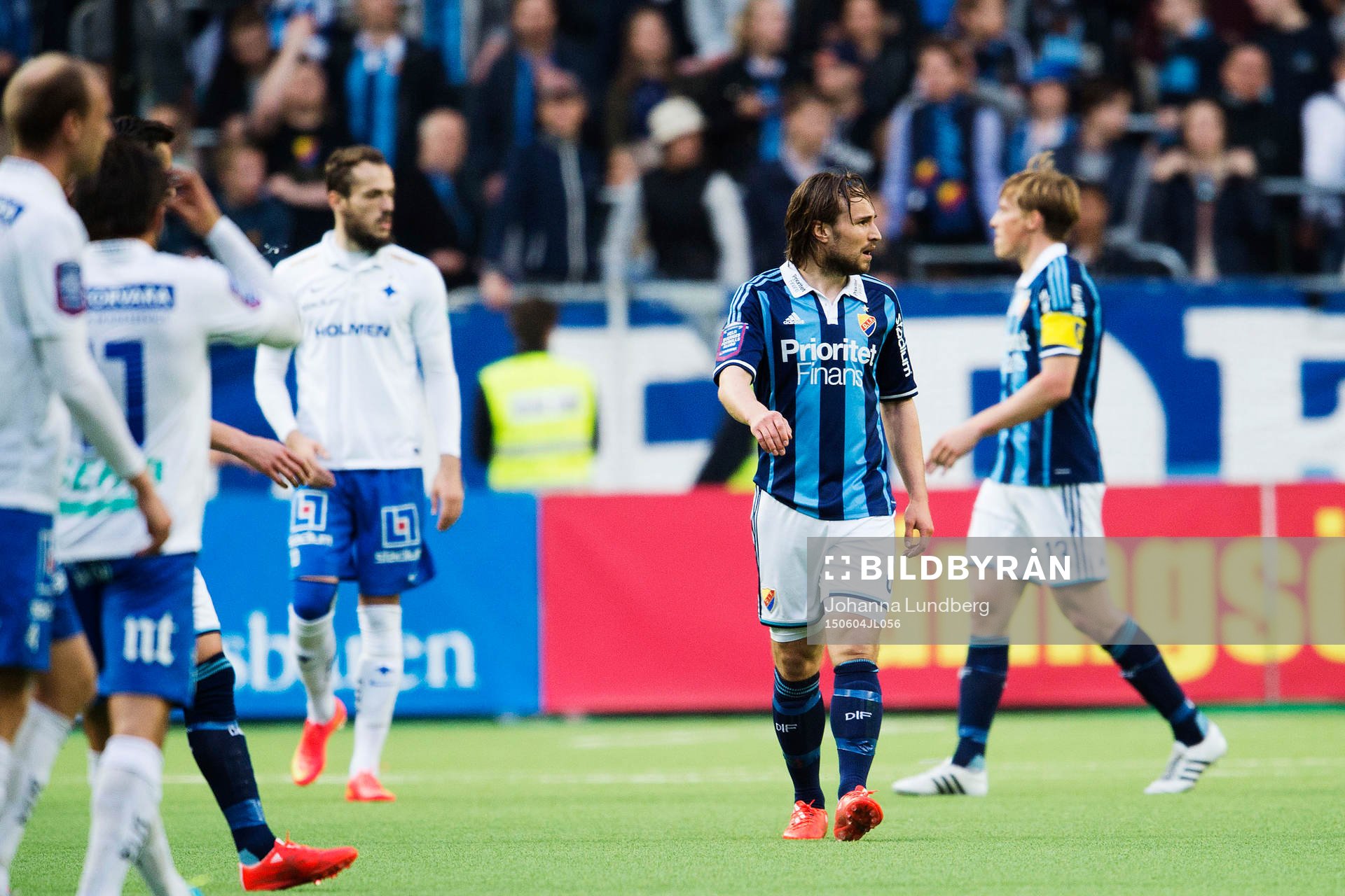 Djurgårdens Kevin Walker deppar