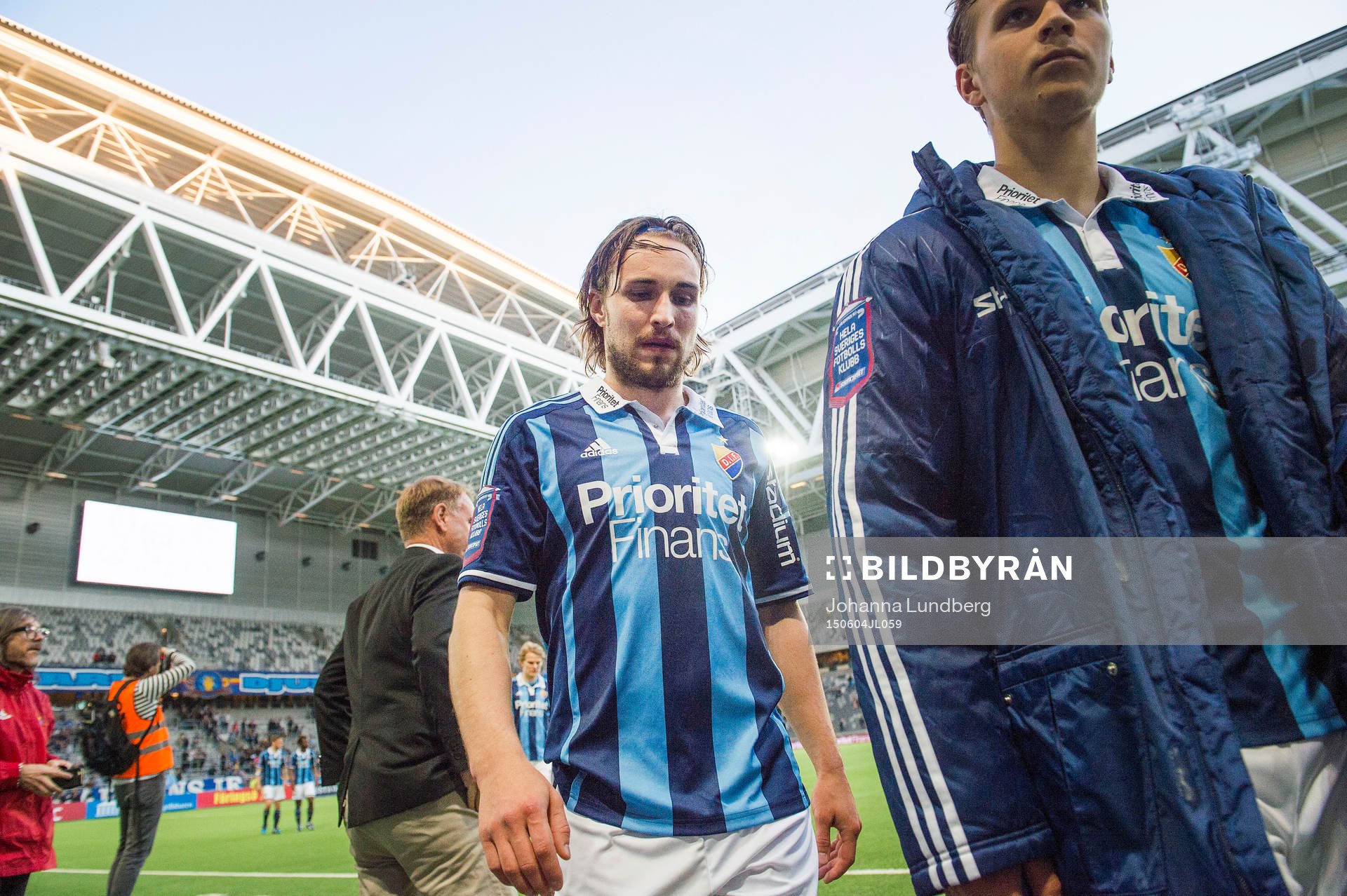 Djurgårdens Kevin Walker deppar
