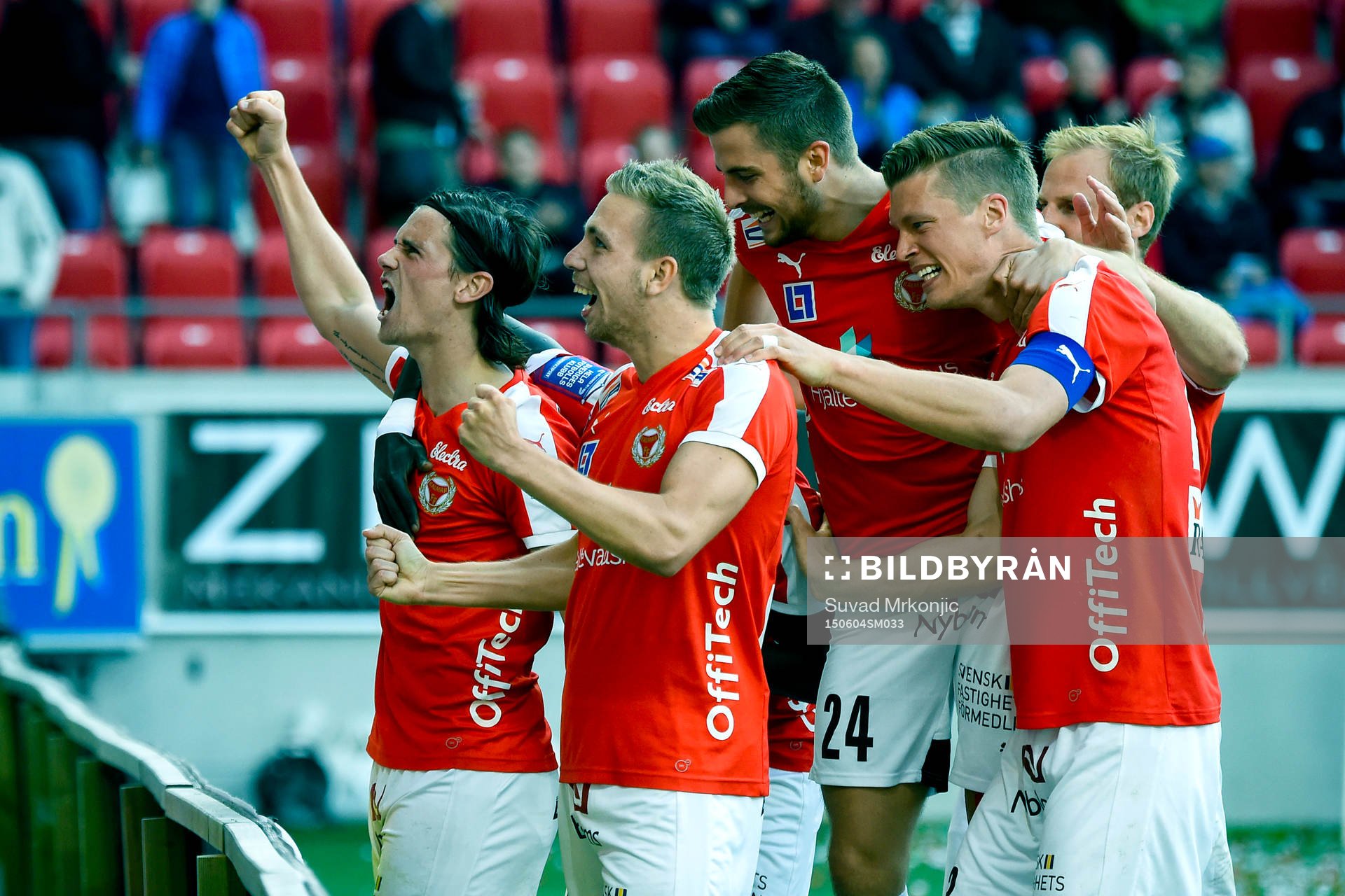 Kalmars Marcus Antonsson jublar