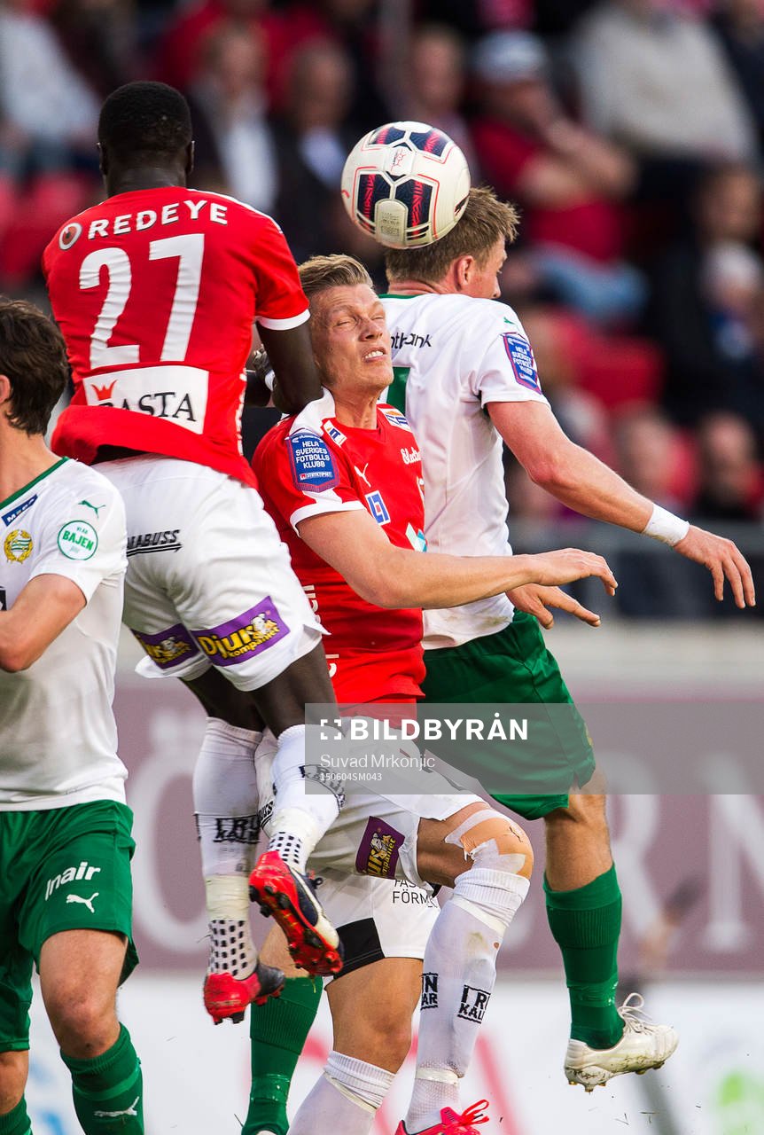 Kalmars Viktor Elm och Papa Alioune Diouf