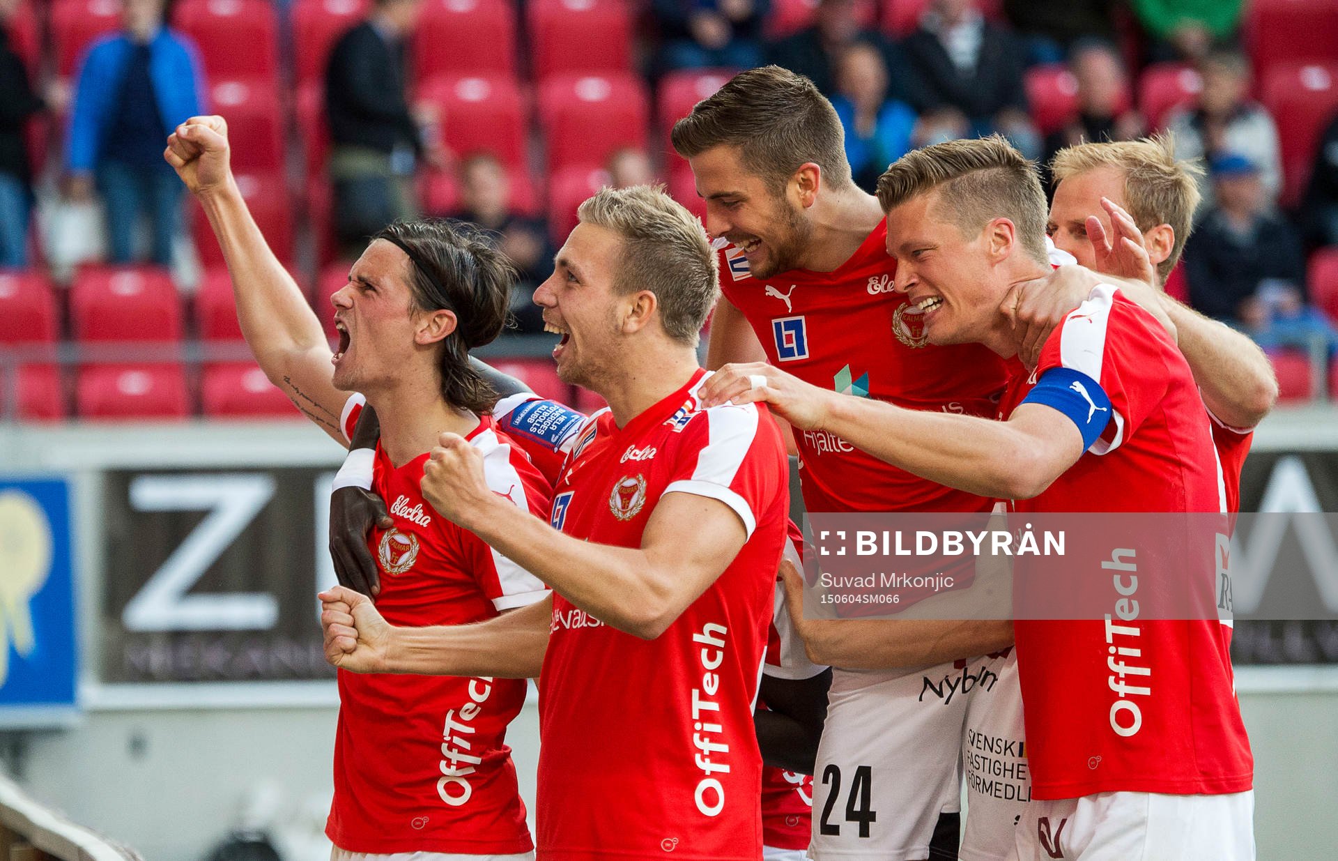 Kalmars Marcus Antonsson jublar