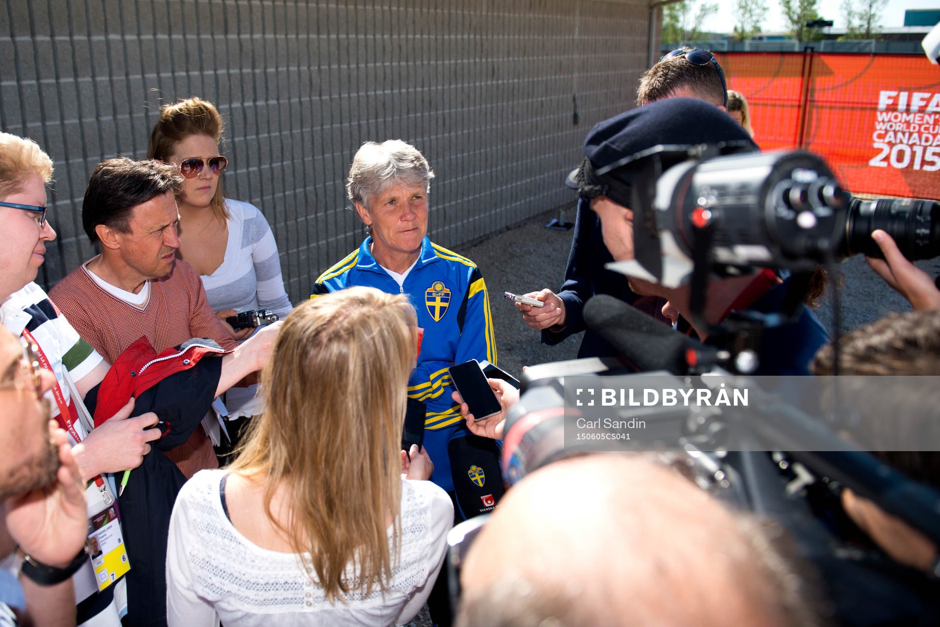 Sveriges förbundskapten Pia Sundhage