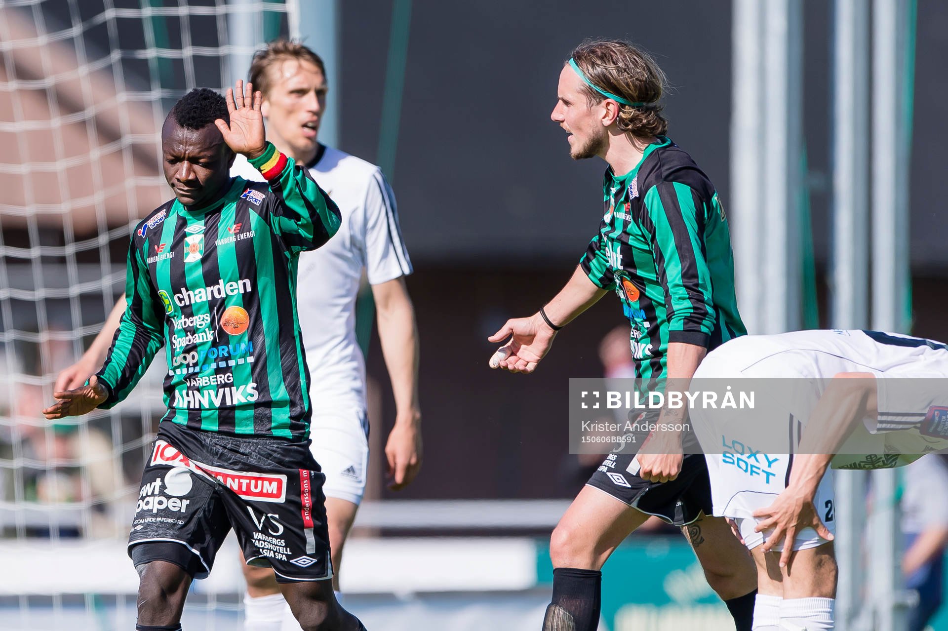 Varbergs Thomas Boakye jublar inte mot sitt gamla lag