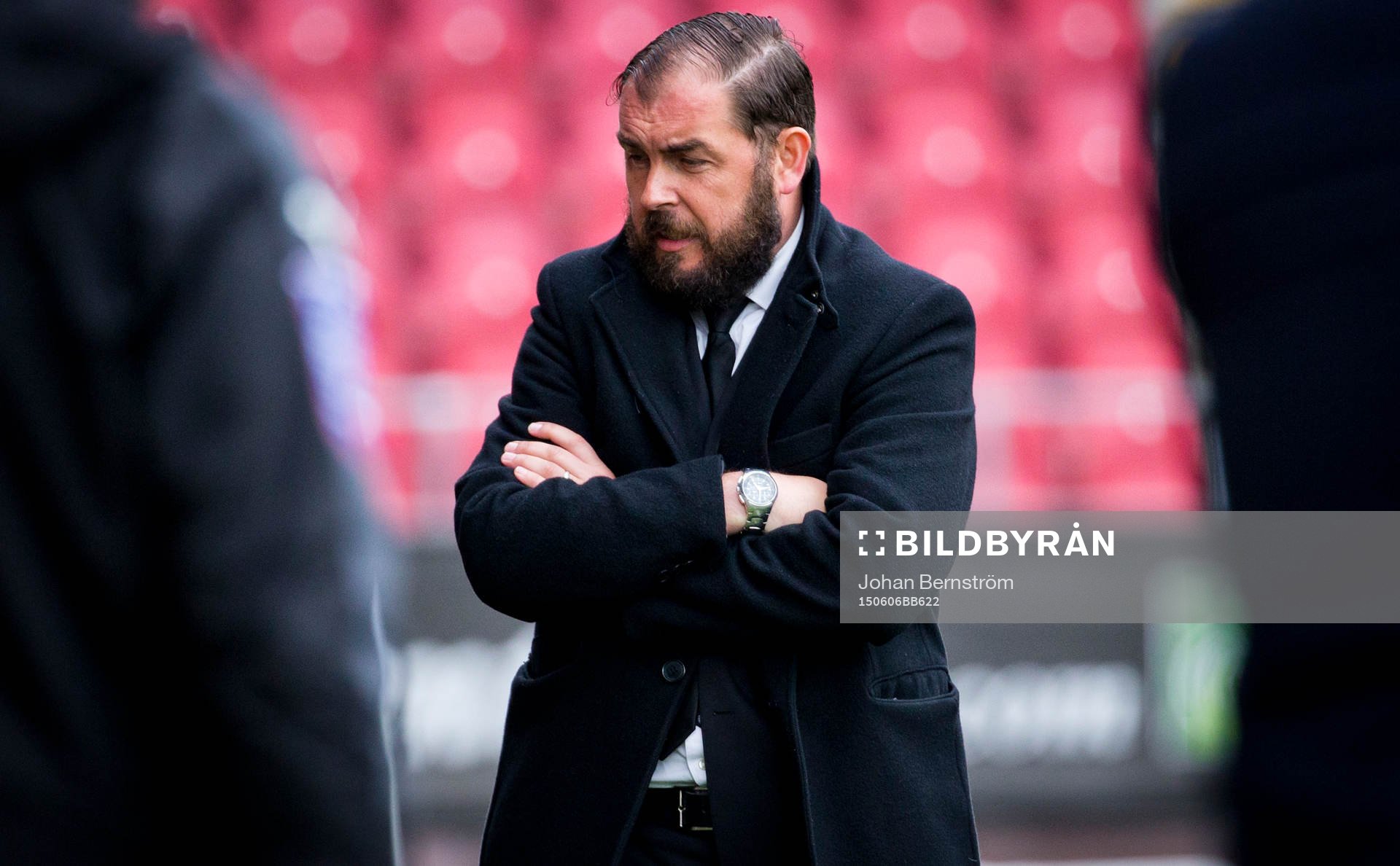 Örebros tränare Alexander Axén deppar