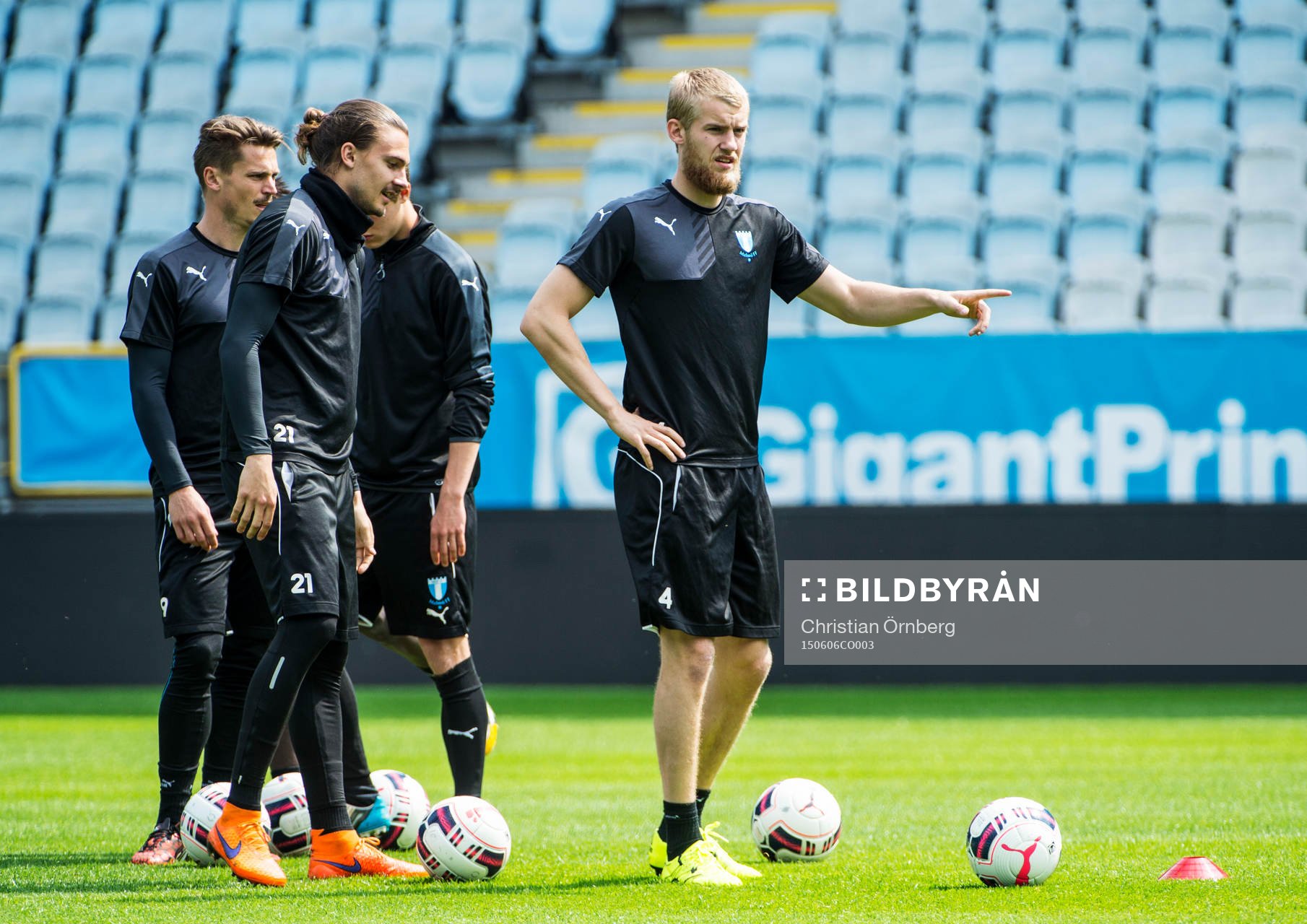 Markus Rosenberg, Erik Johansson och Filip Helander