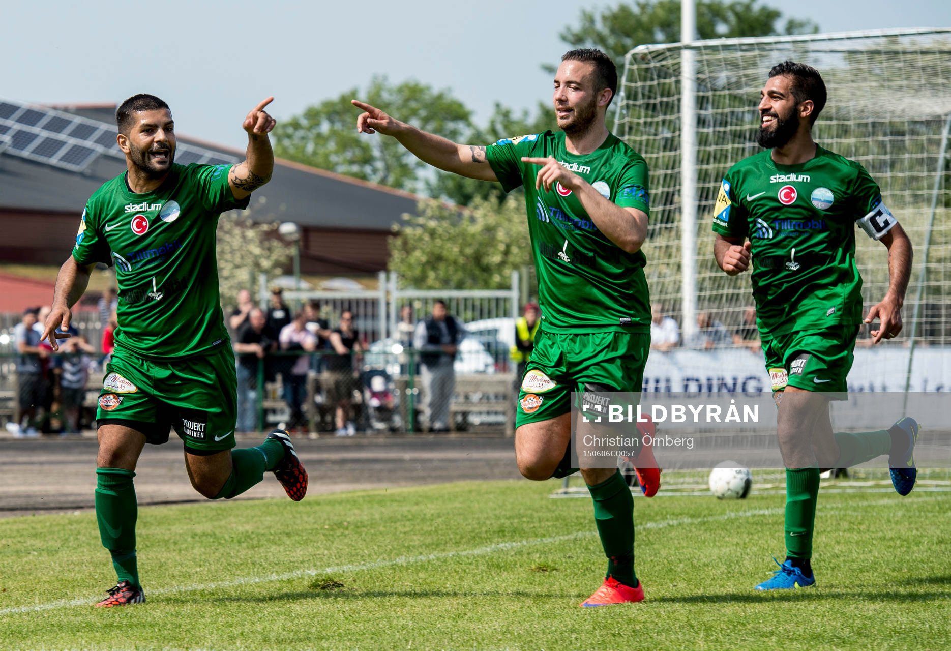 Prespa Birliks Bovar Karim, Kristian Legiec och Firat Sahan