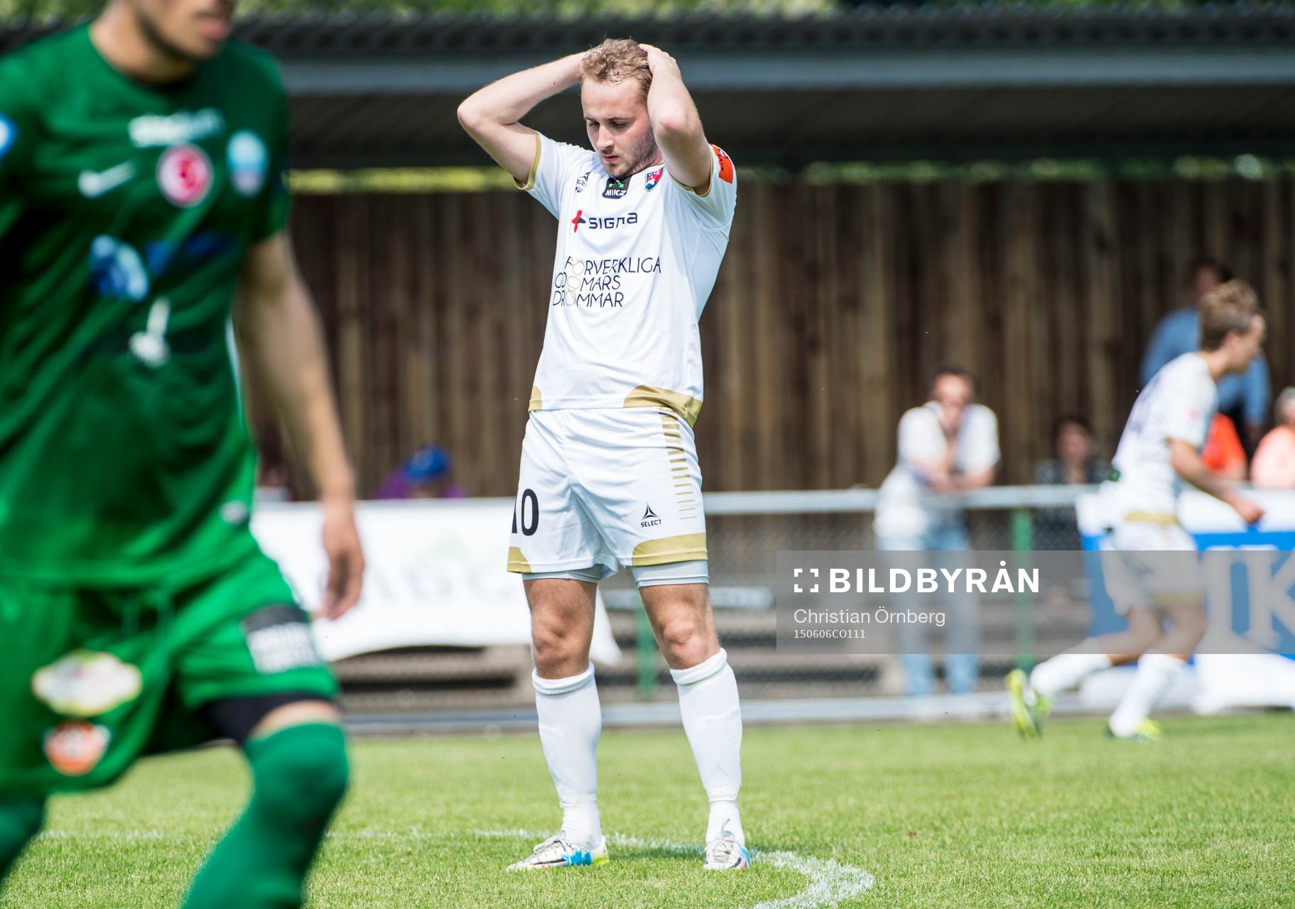 FC Rosengårds Alvedin Nezirovac deppar