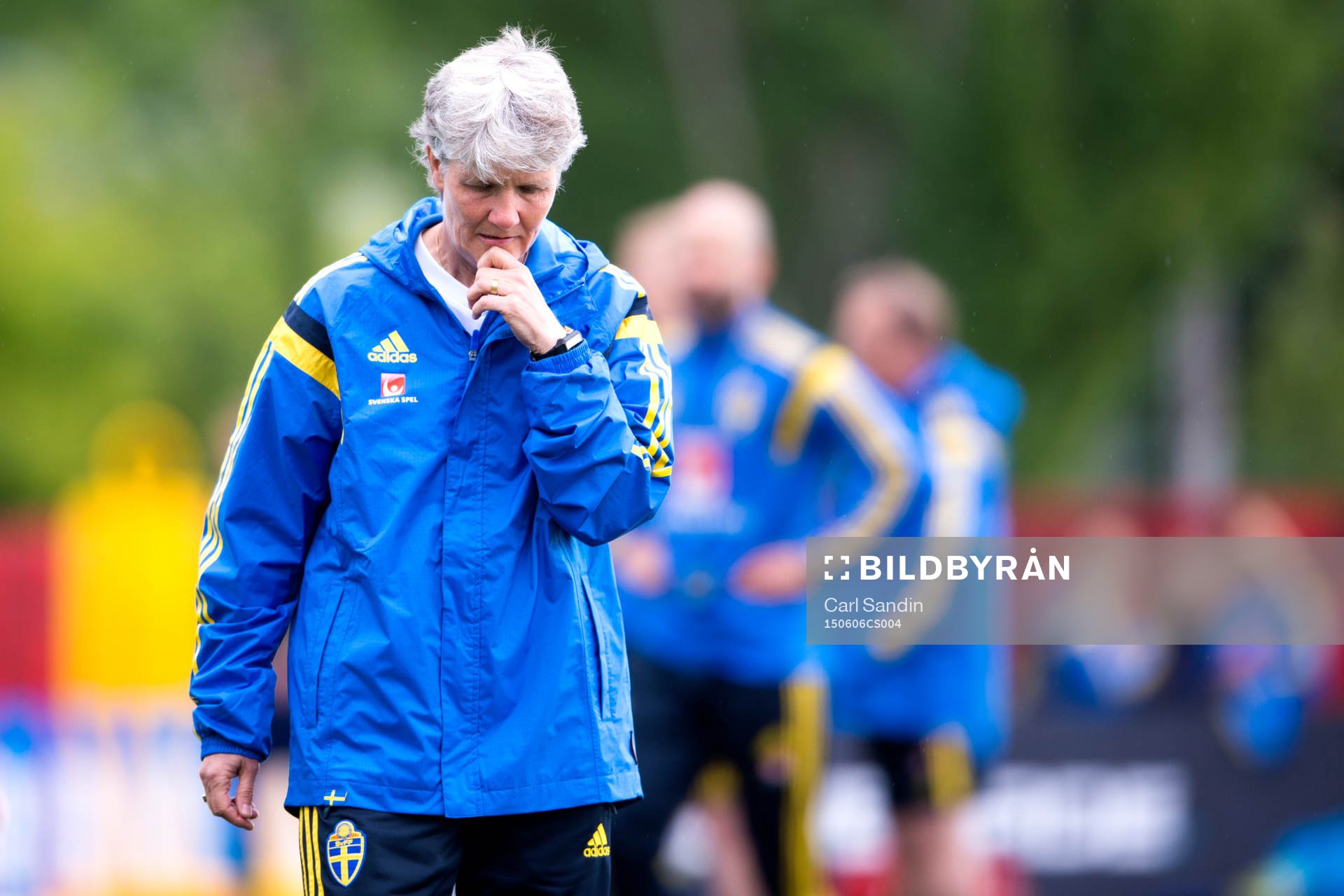 Sveriges förbundskapten Pia Sundhage