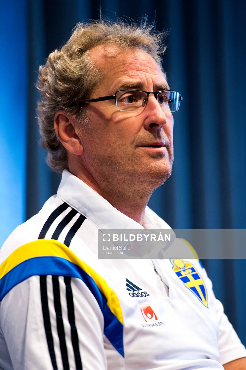Sveriges förbundskapten Erik Hamrén