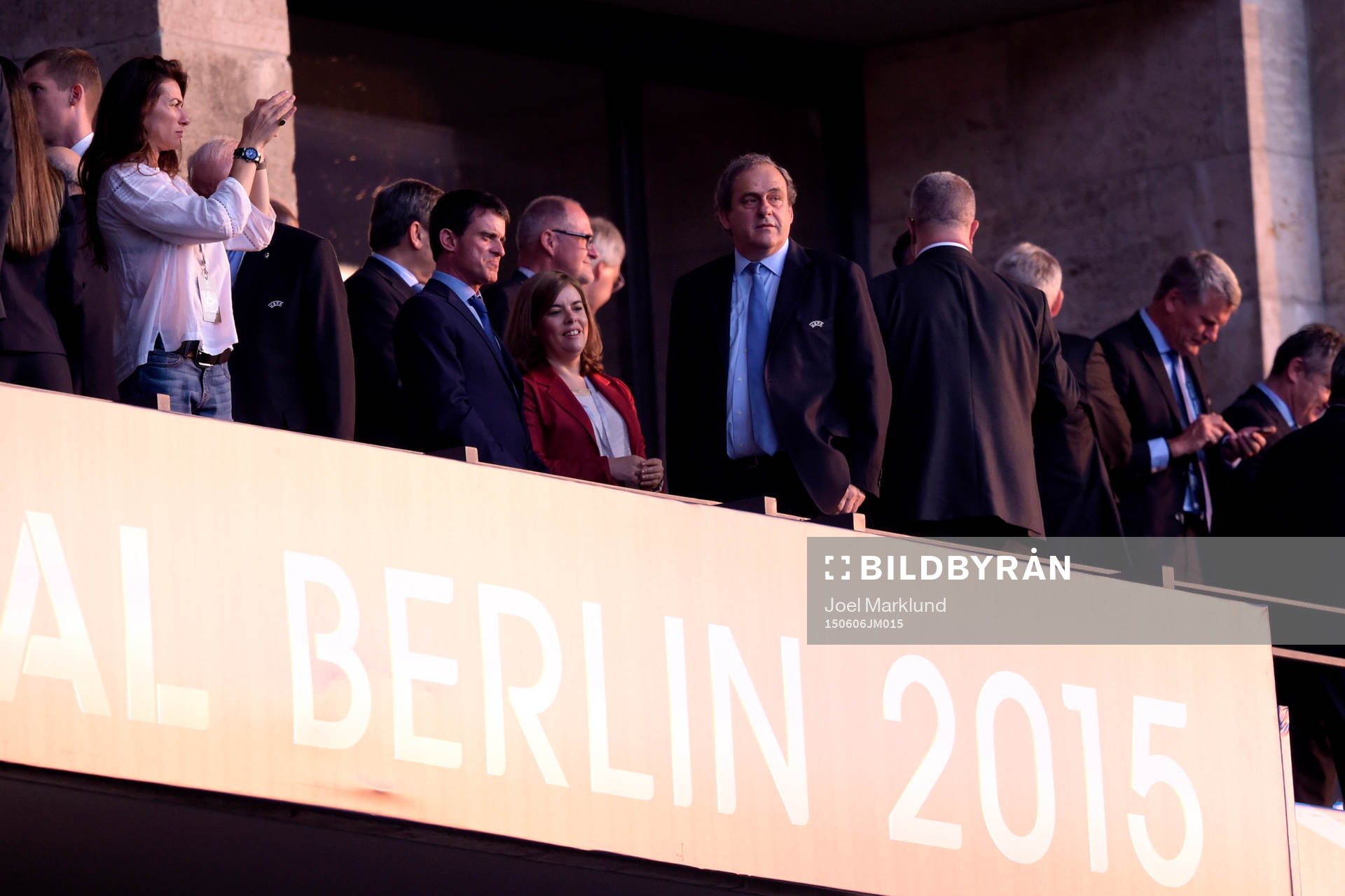 Michel Platini ordförande UEFA