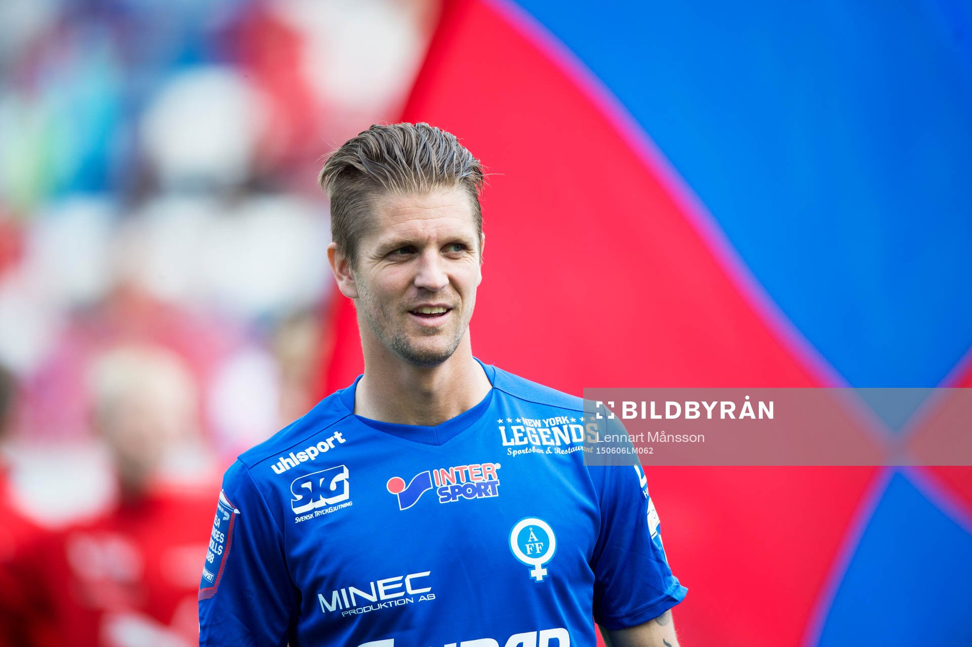 Åtvidabergs Martin Lorentzon i matchen i allsvenskan
