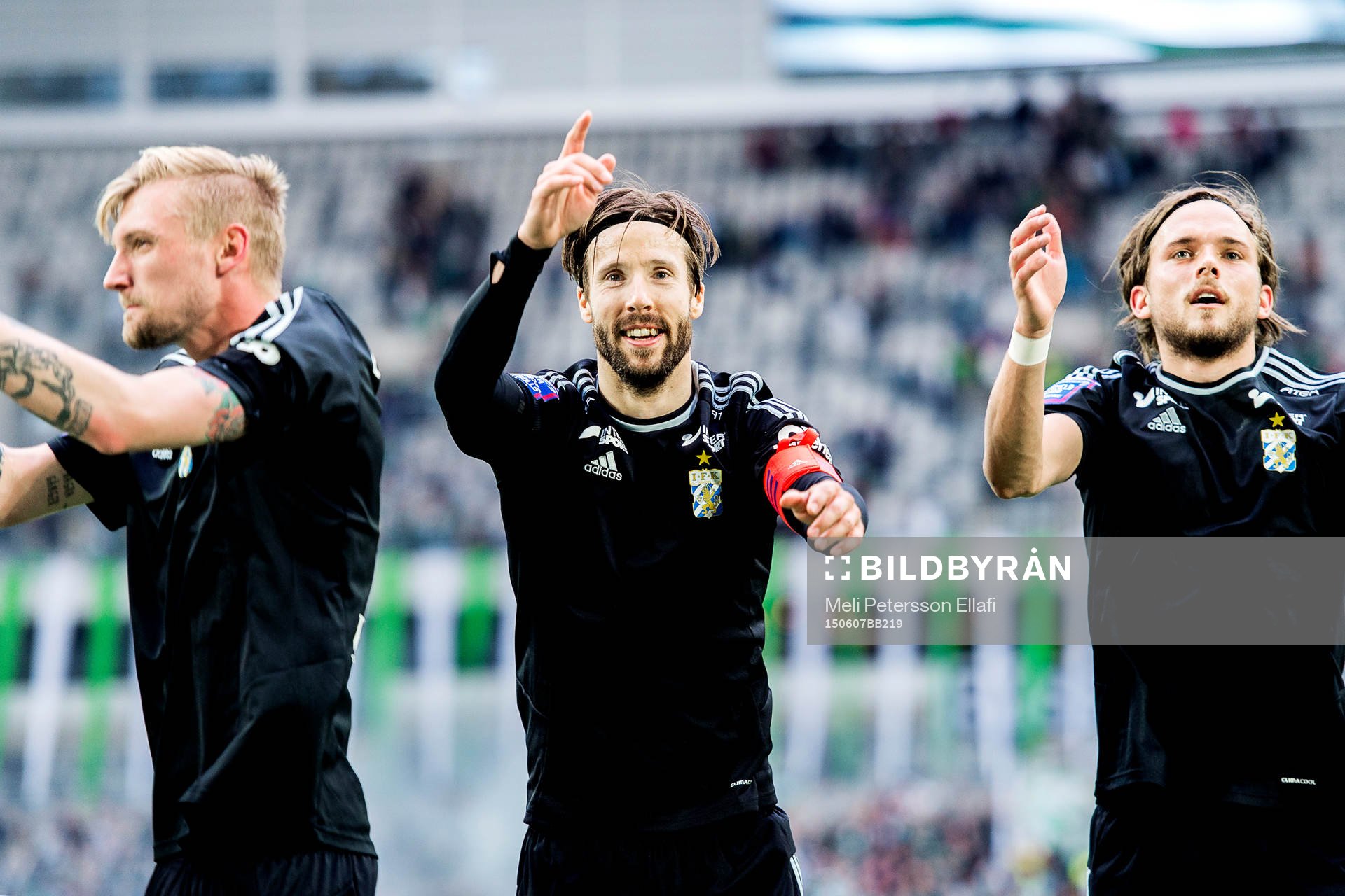 under fotbollsmatchen i Allsvenskan mellan Hammarby och IFK