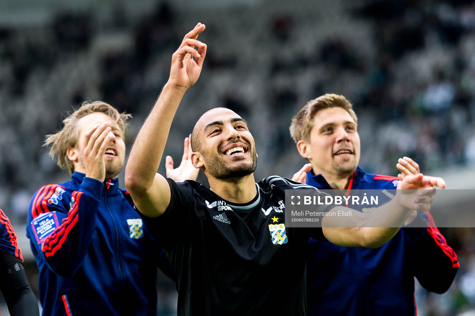 IFK Göteborgs Haitam Aleesami jublar