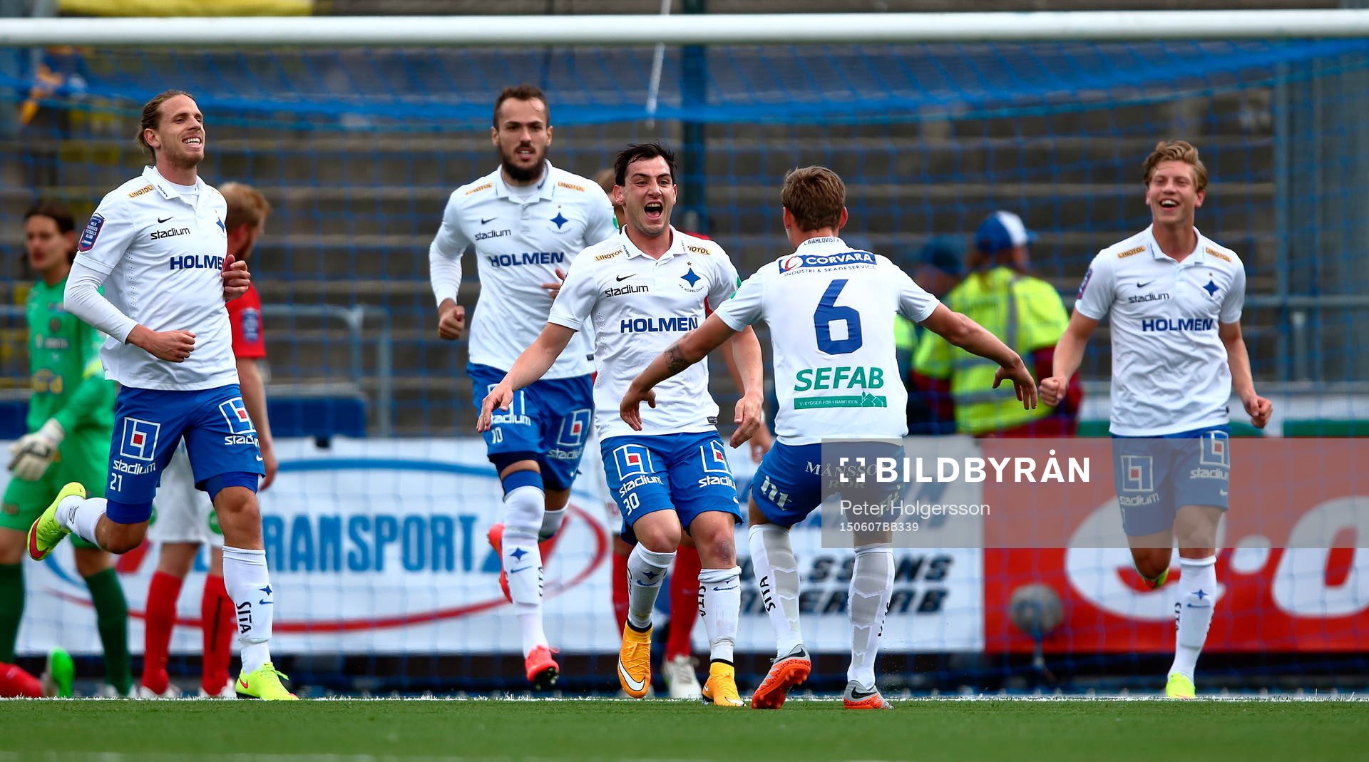 Norrköpings Nikola Tkalcic jublar