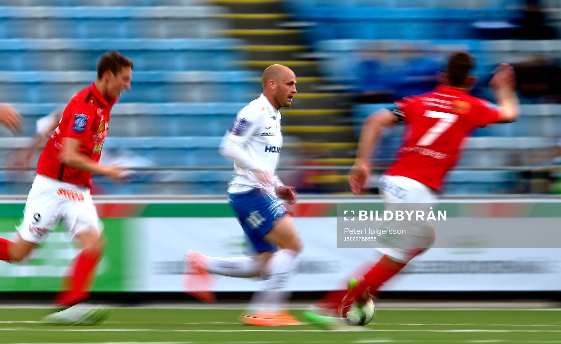 Norrköpings Daniel Sjölund i matchen mellan Norrköping