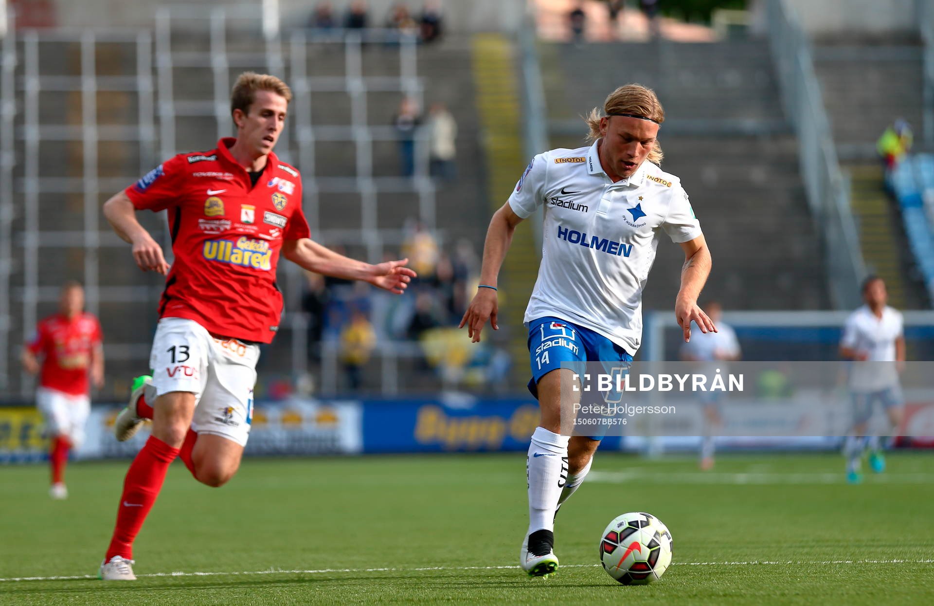 Falkenbergs Adam Eriksson och Norrköpings Nicklas