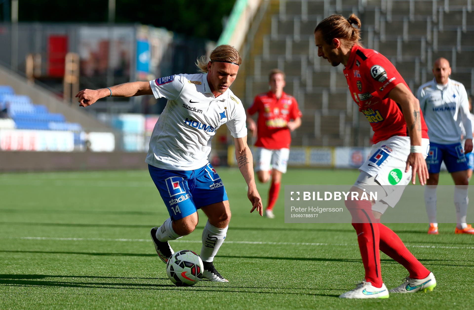 Norrköpings Nicklas Bärkroth och Falkenbergs Tobias