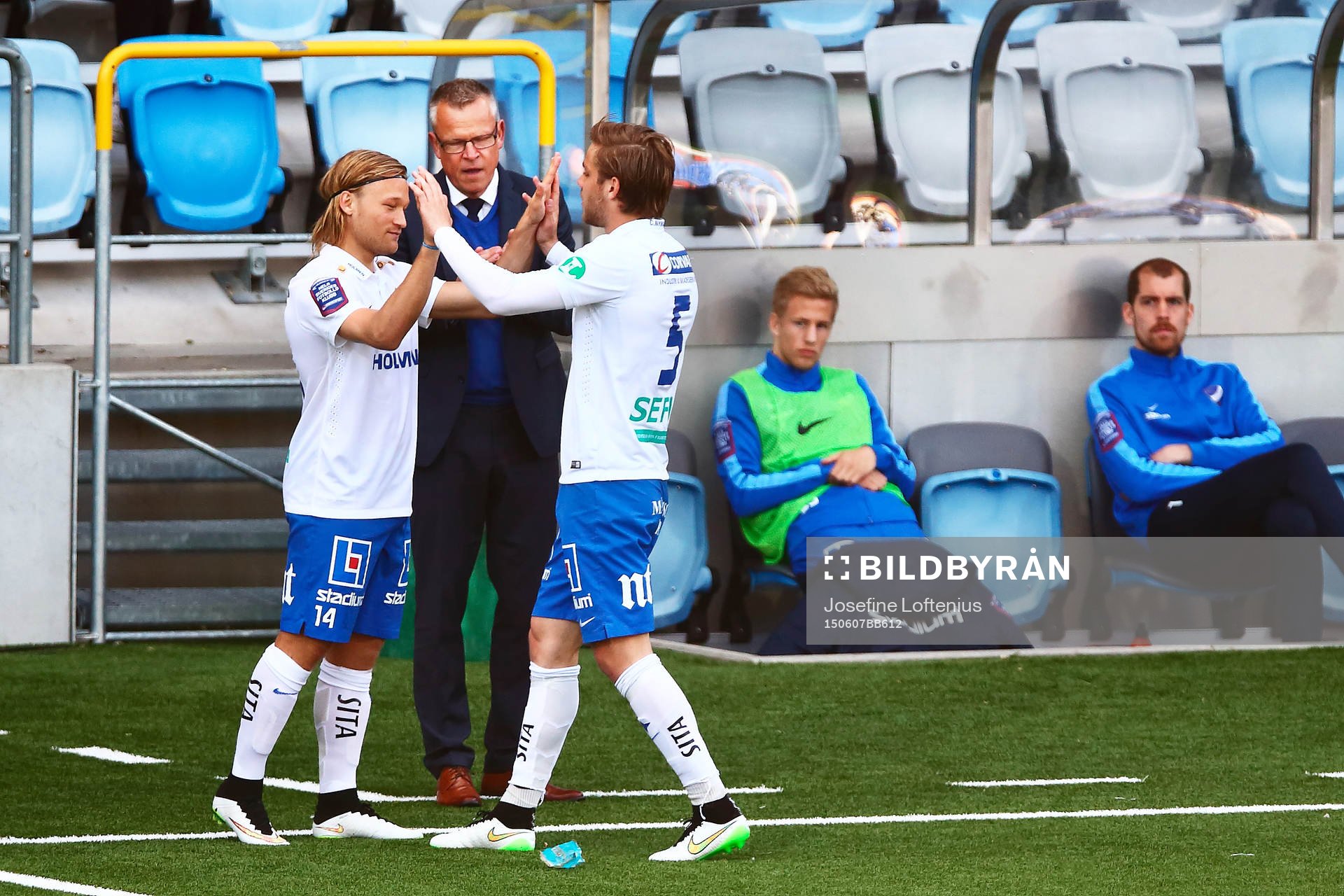 Norrköpings Nicklas Bärkroth byts in mot slutet av
