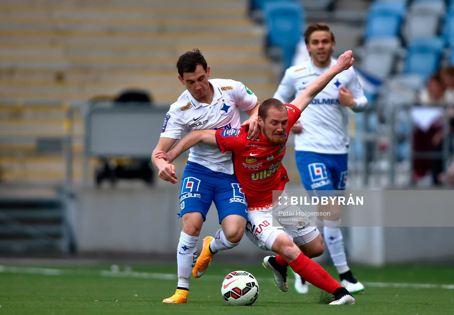Norrköpings Nikola Tkalcic och Falkenbergs Christoffer
