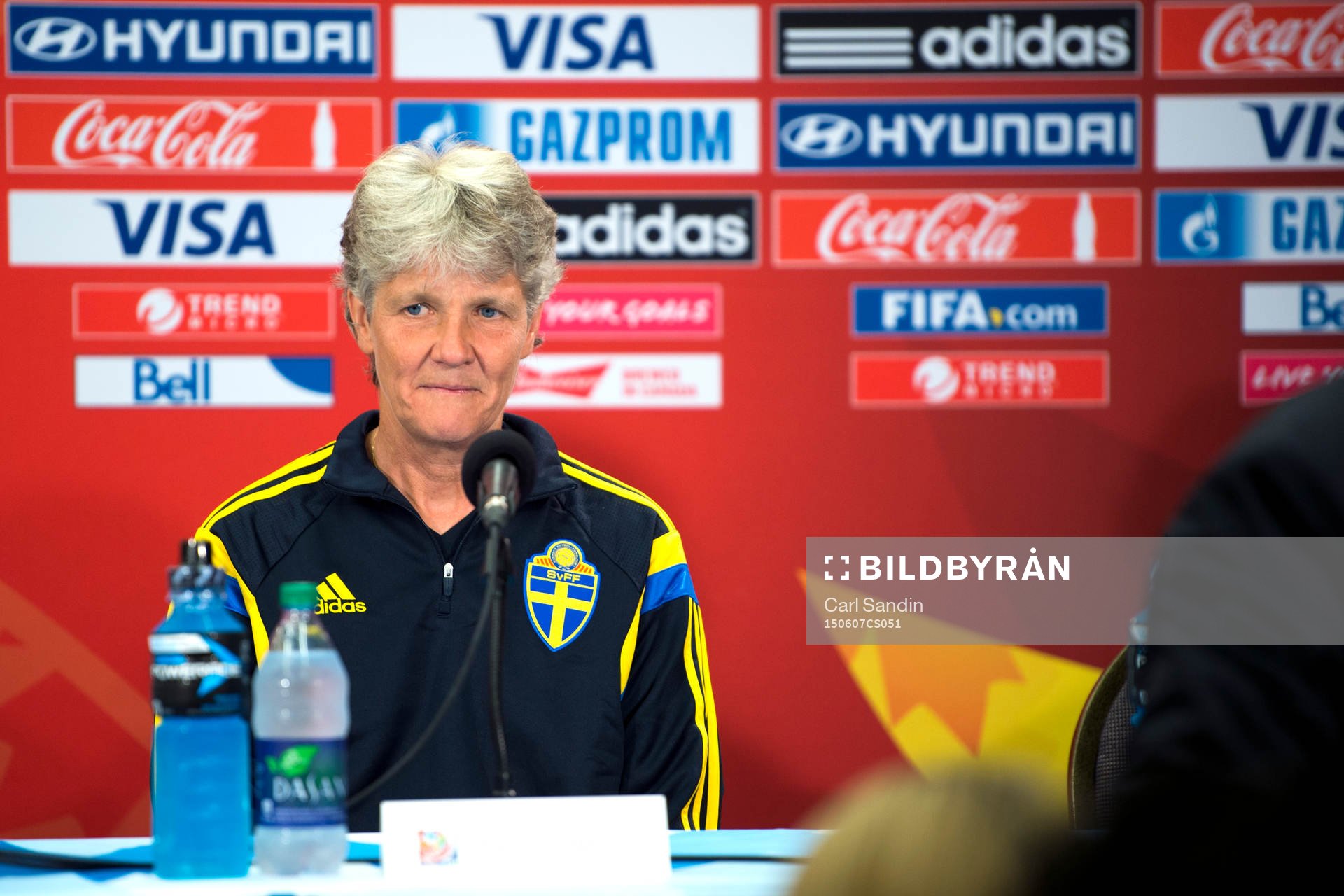 Sveriges förbundskapten Pia Sundhage