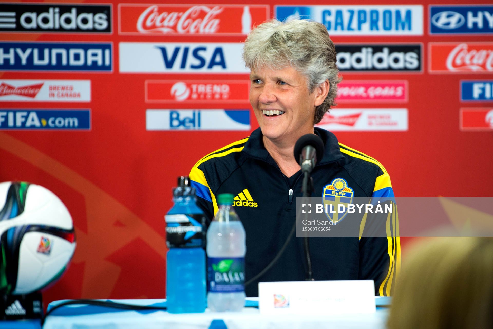 Sveriges förbundskapten Pia Sundhage