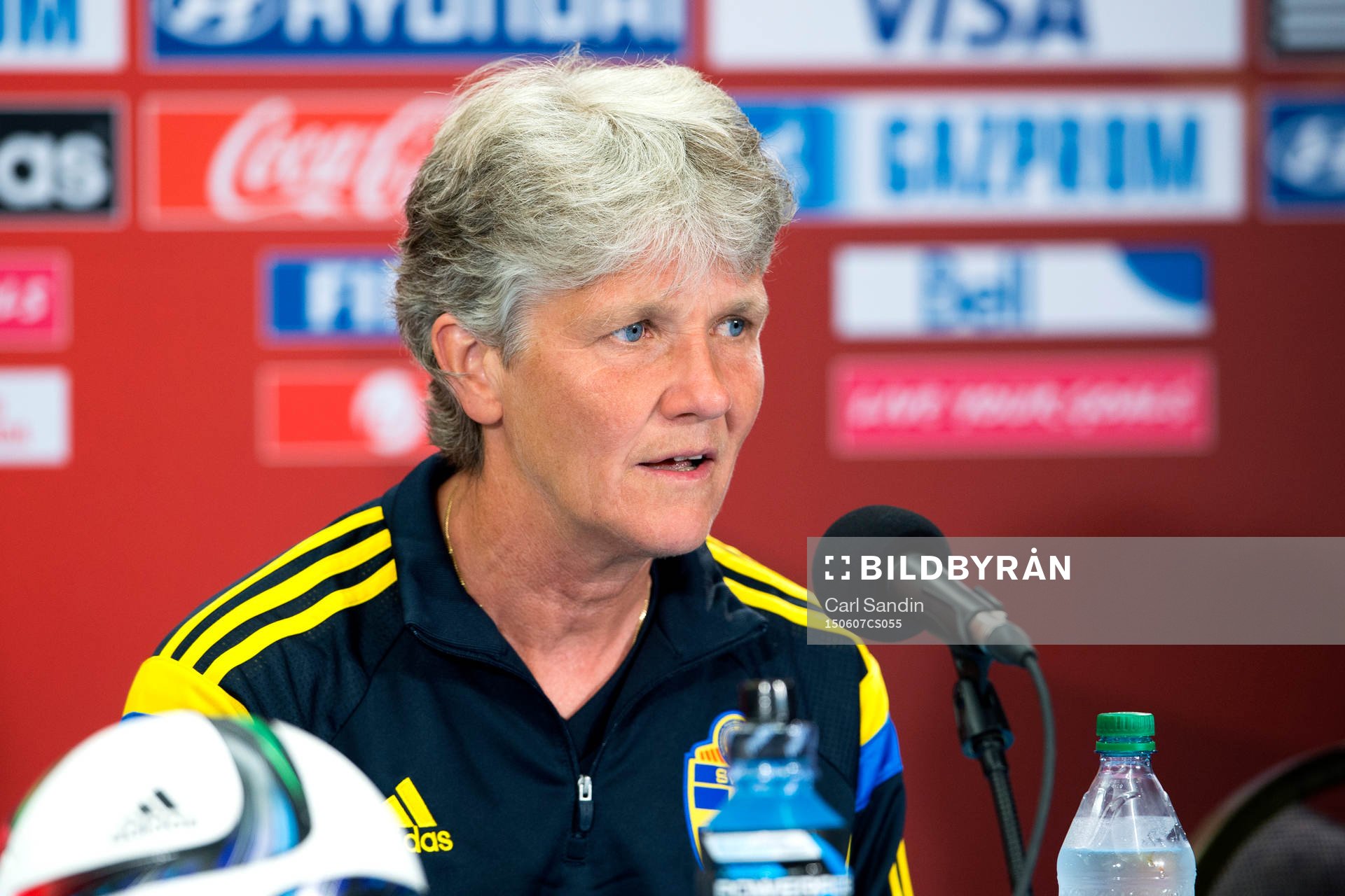 Sveriges förbundskapten Pia Sundhage