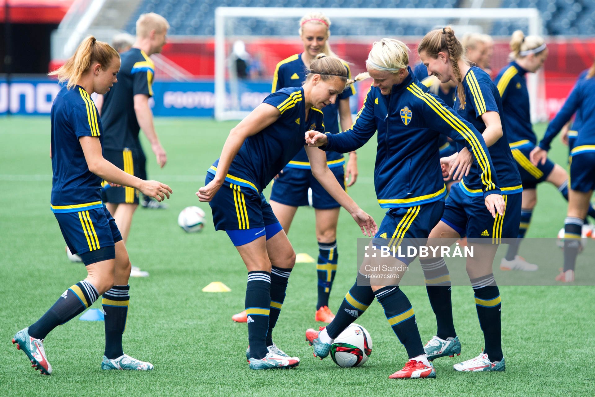 Sveriges Jessica Samuelsson, Charlotte Rohlin, Nilla