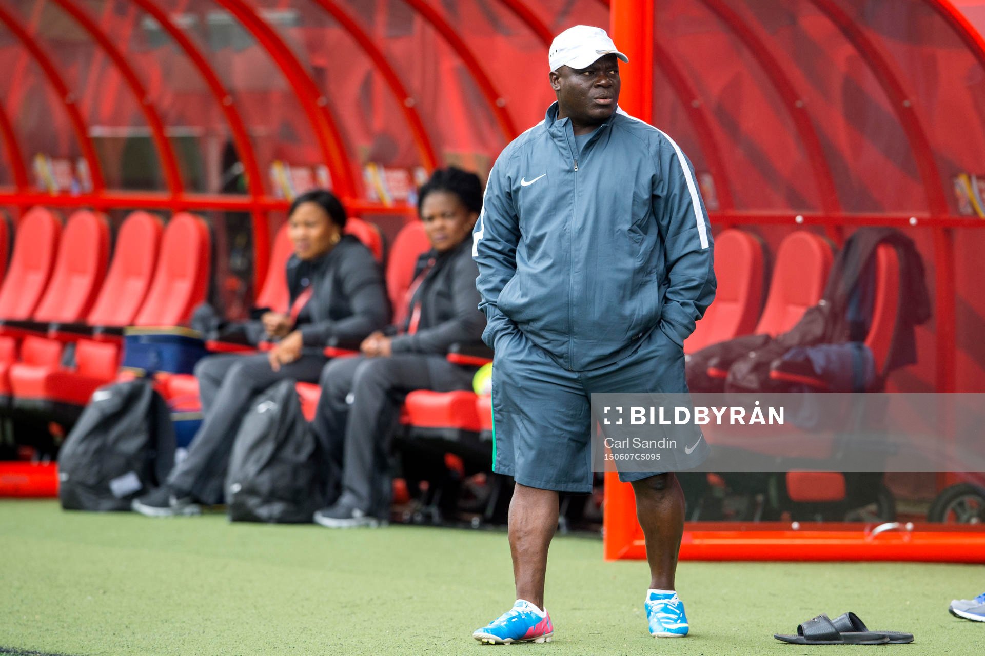 Nigerias förbundskapten Edwin Okon
