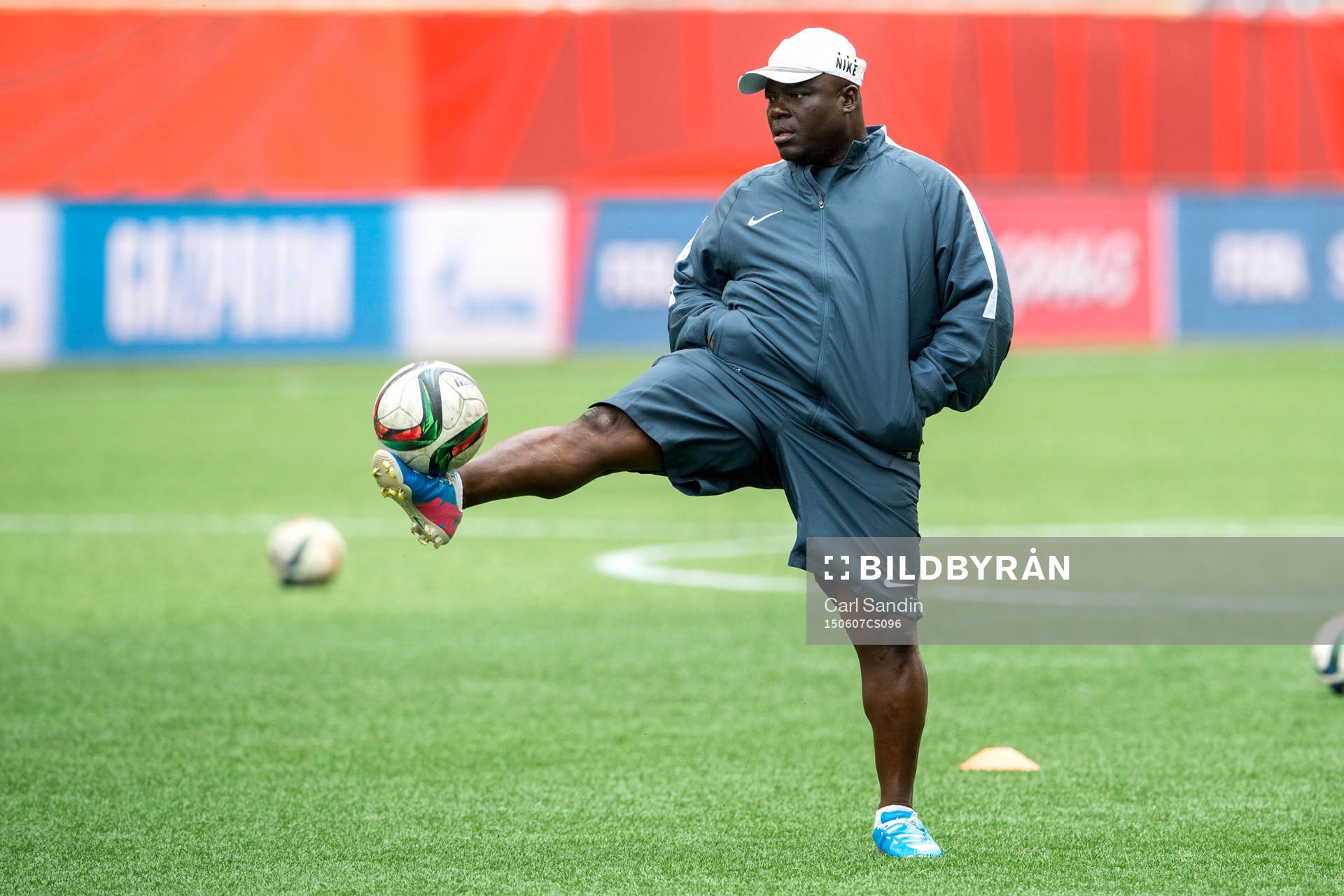 Nigerias förbundskapten Edwin Okon