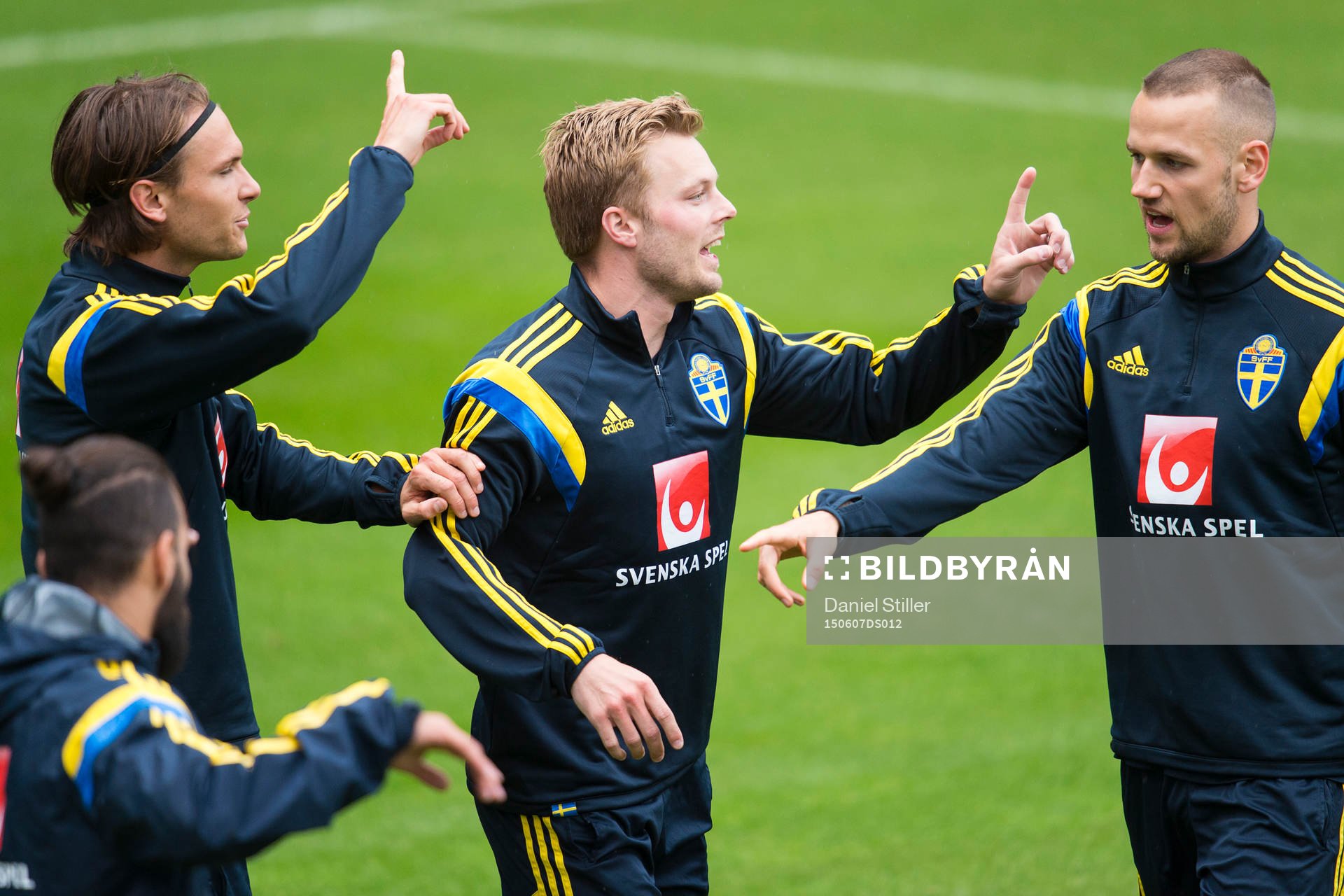 Albin Ekdal, Sebastian Larsson och Alexander Milosevic