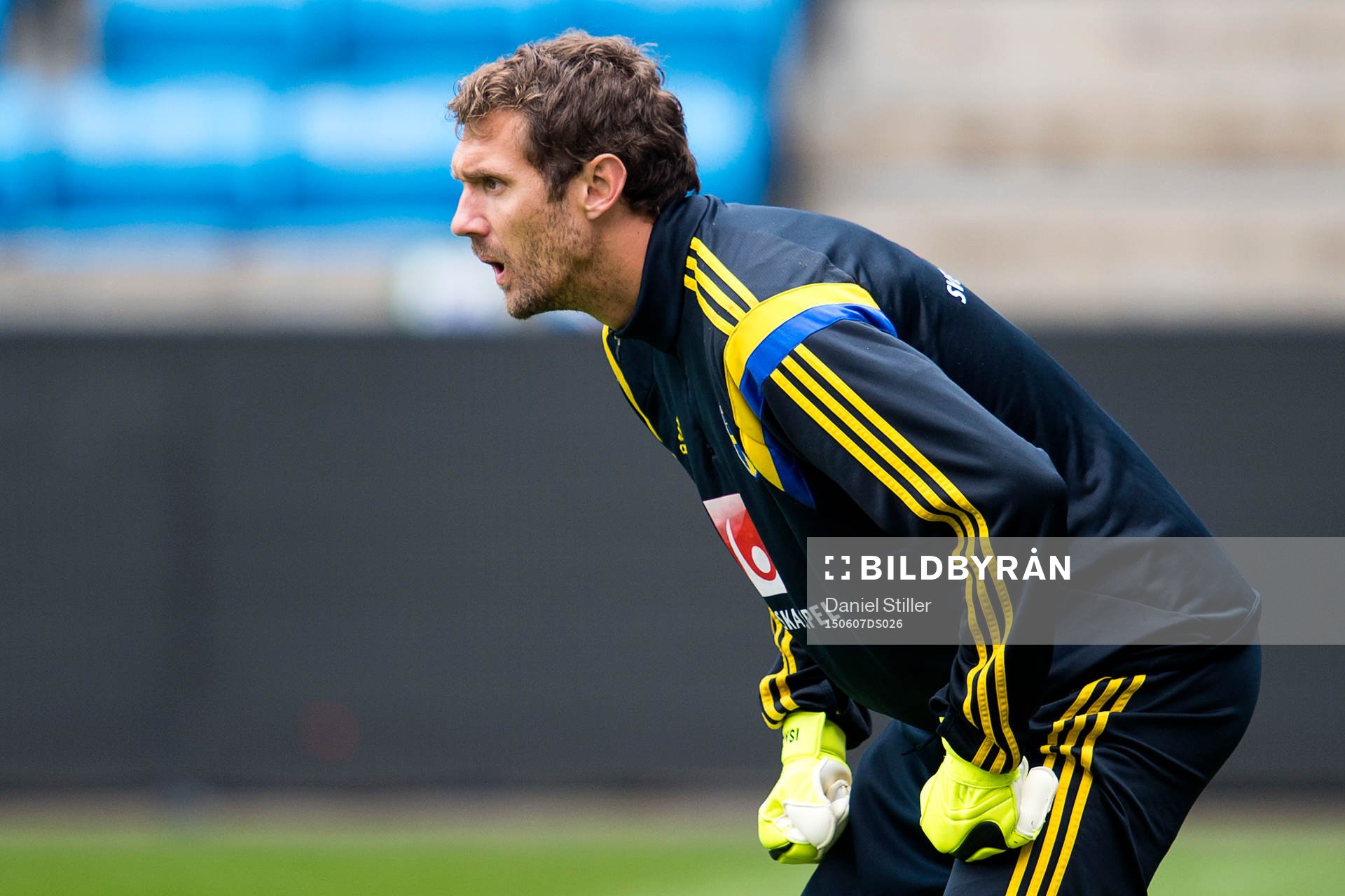 Sveriges målvakt Andreas Isaksson