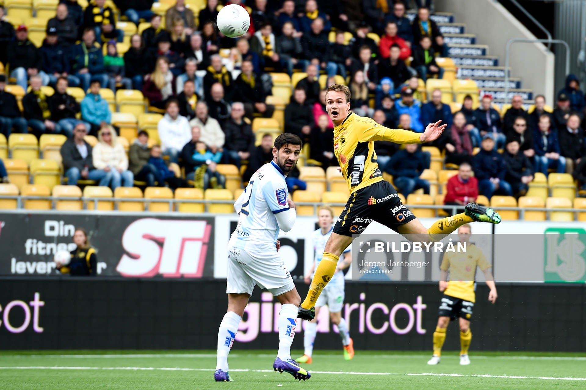 Elfsborgs Viktor Prodell och Gefles Ilir Berisha